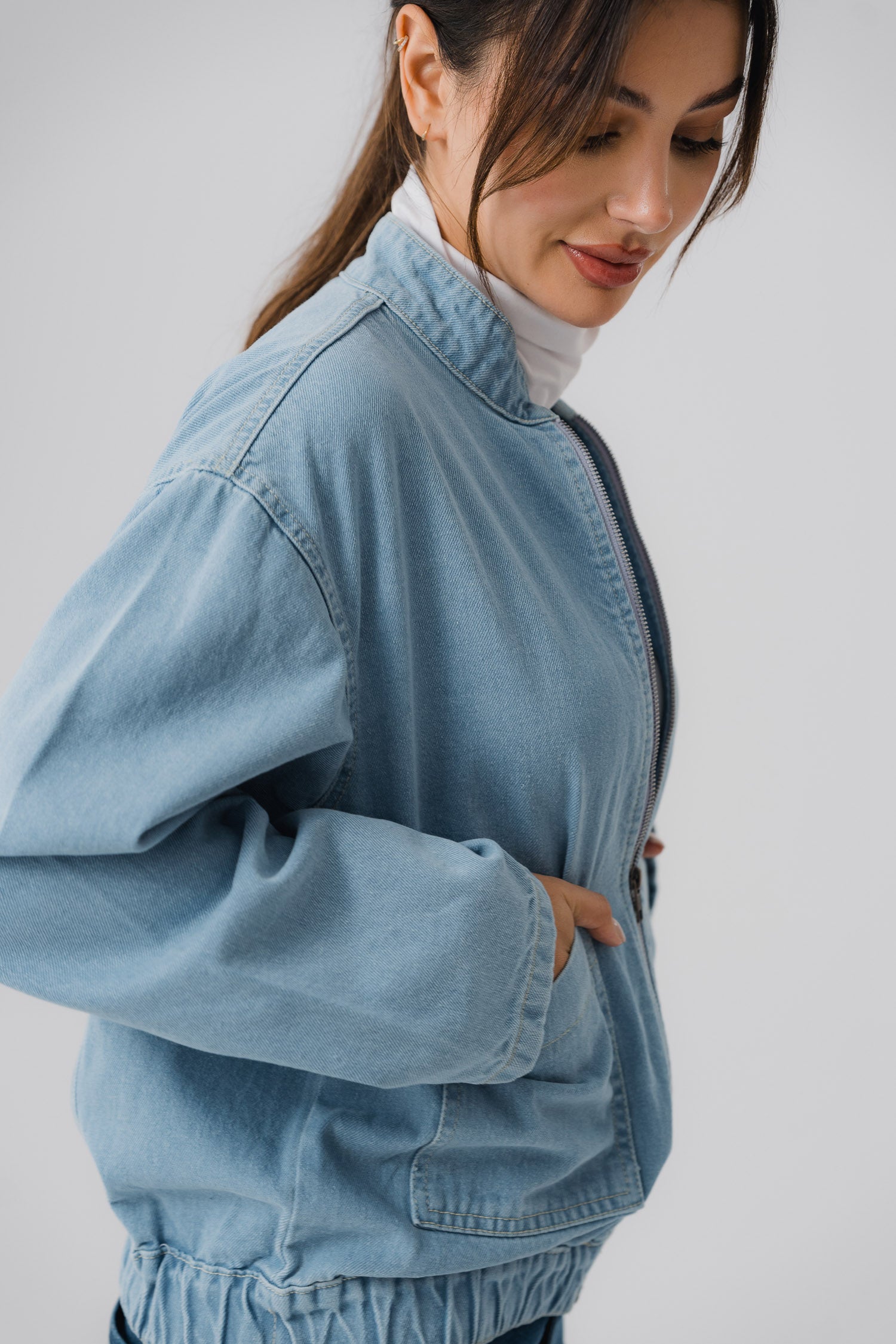 Original Minor Fault Denim Zipper Jacket - Hustle N Holla