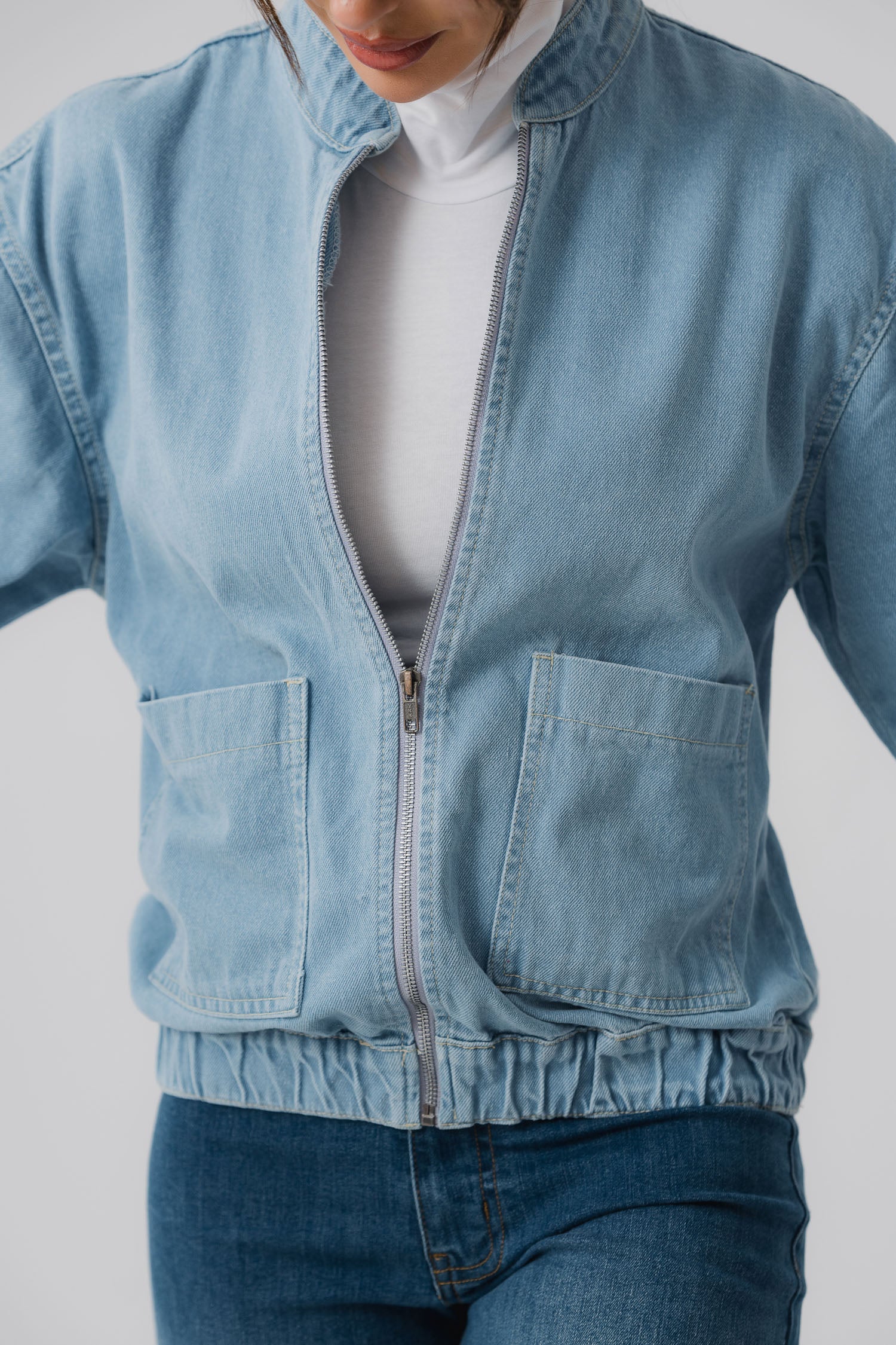 Original Minor Fault Denim Zipper Jacket - Hustle N Holla