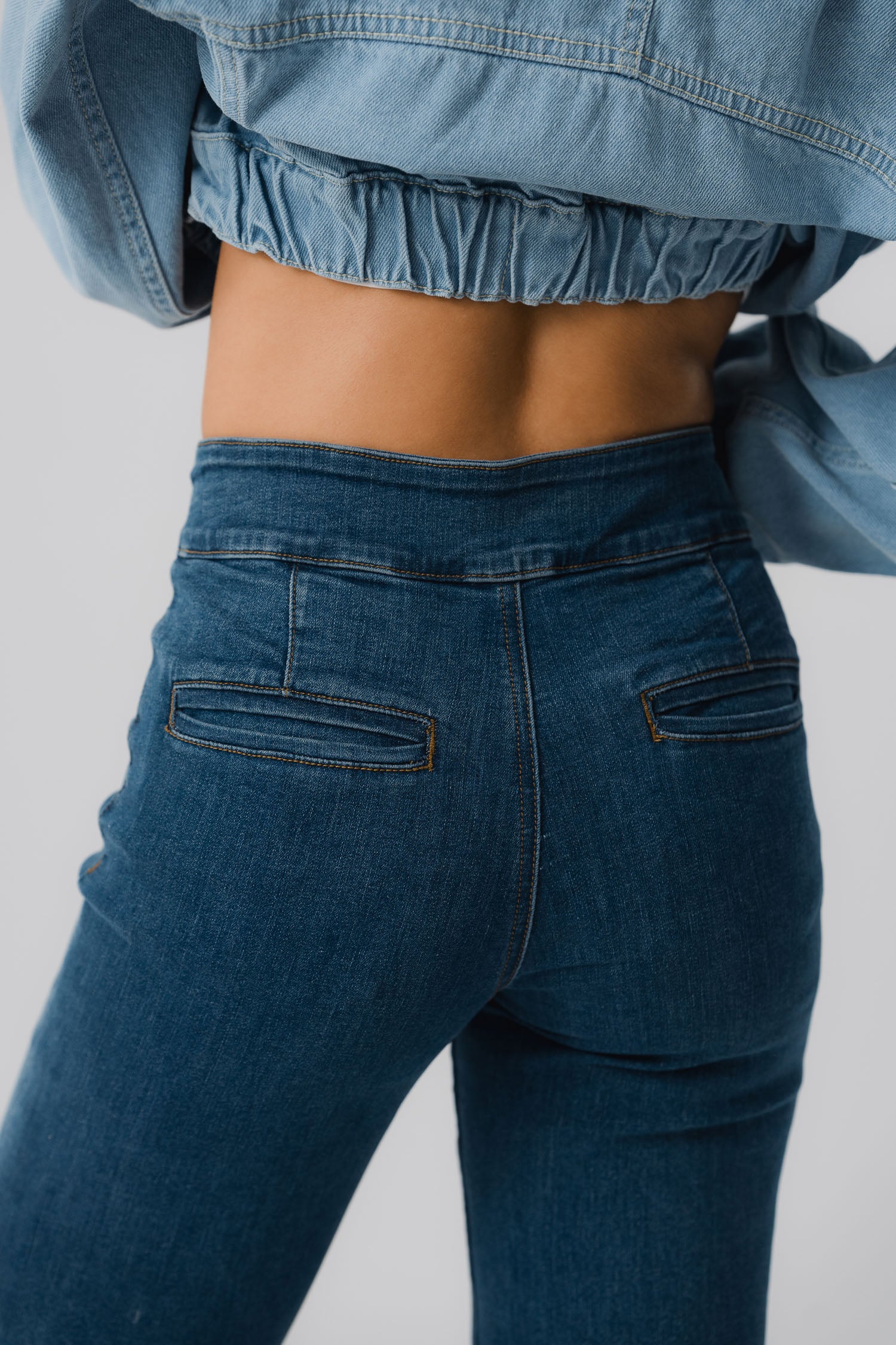 Shaded Flared Fit Jeans - Hustle N Holla