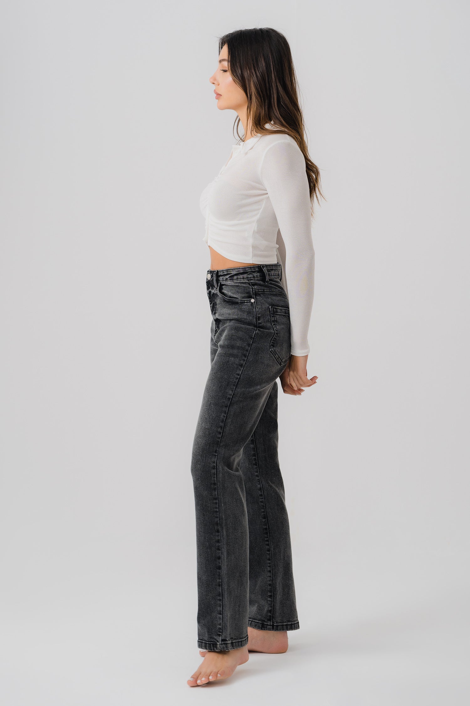 Classic Black Denim Jeans - Hustle N Holla