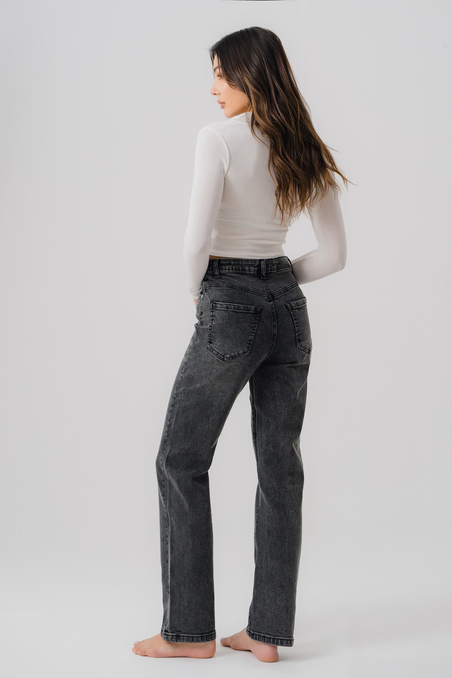 Classic Black Denim Jeans - Hustle N Holla