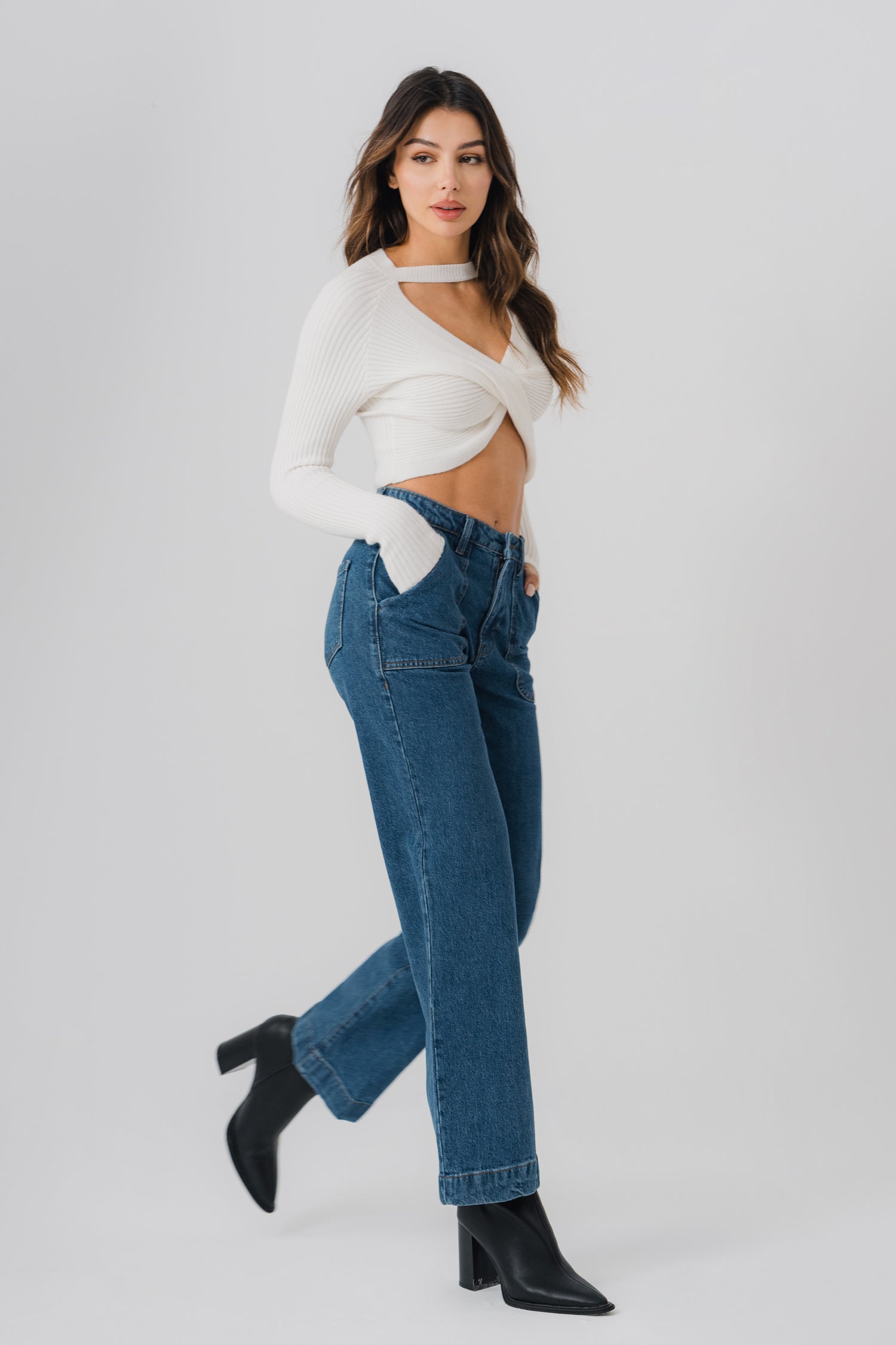 Aria Denim Jeans - Hustle N Holla