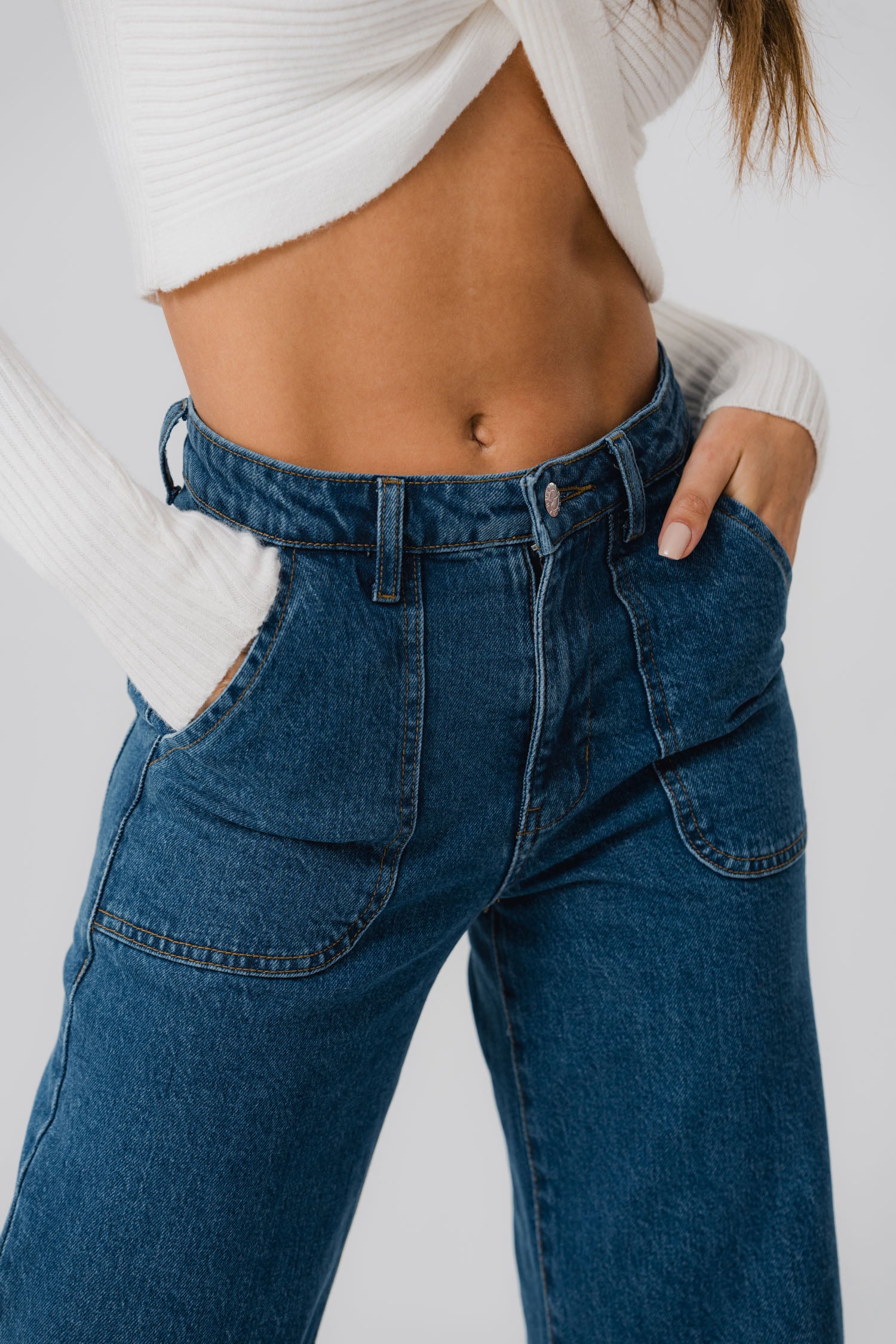Aria Denim Jeans - Hustle N Holla