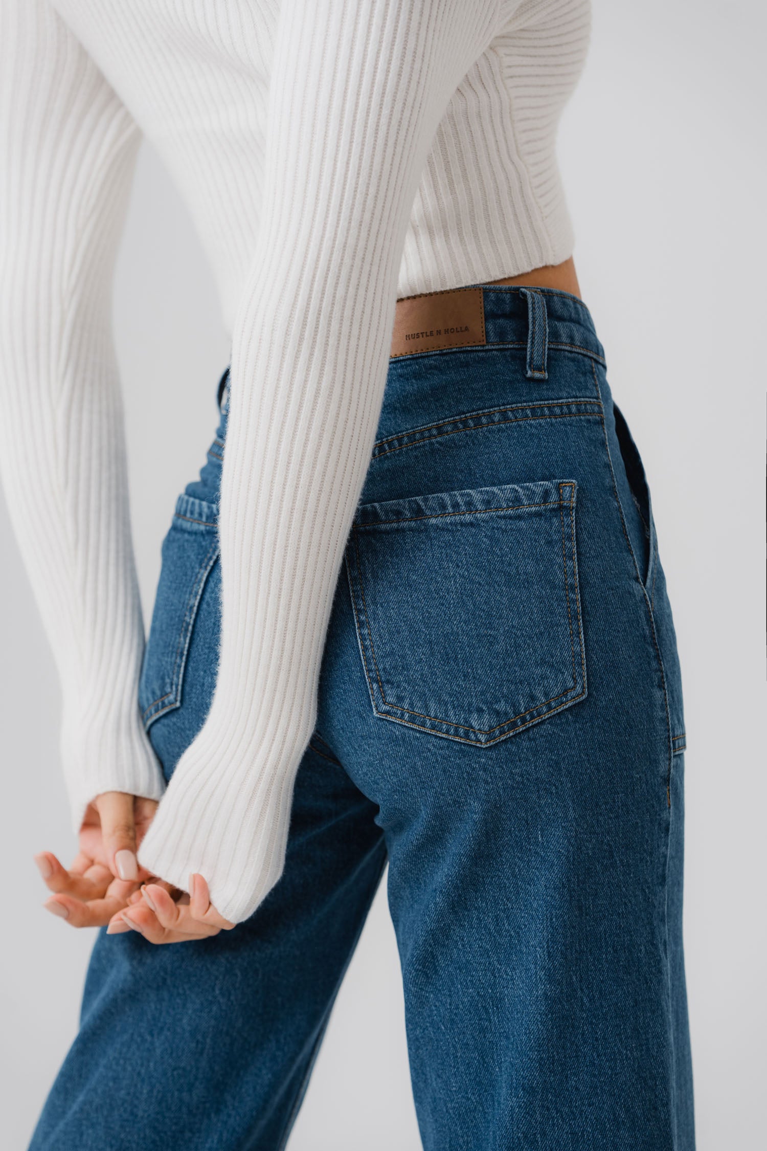 Aria Denim Jeans - Hustle N Holla