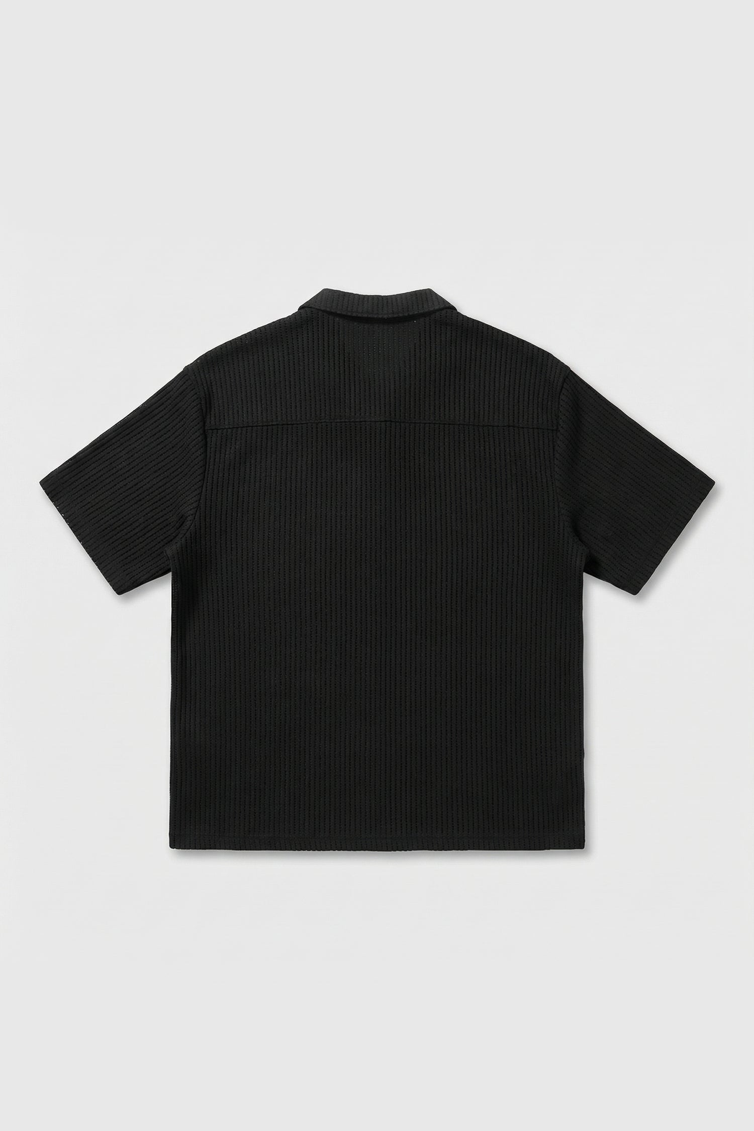 Black Regular Fit Short Sleeve Shirt - Hustle N Holla