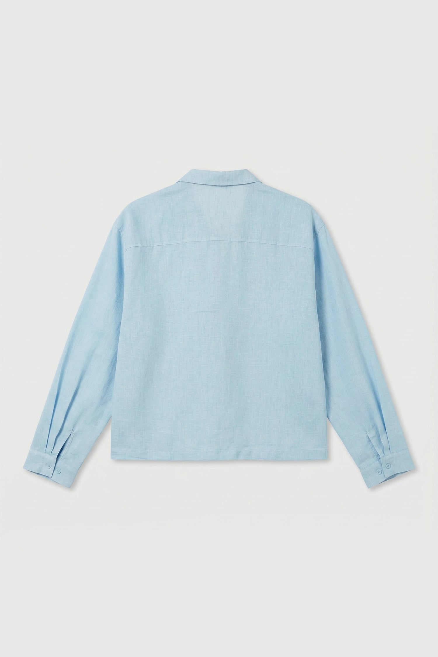 Blue Long Sleeves Loose Fit Shirt - Hustle N Holla