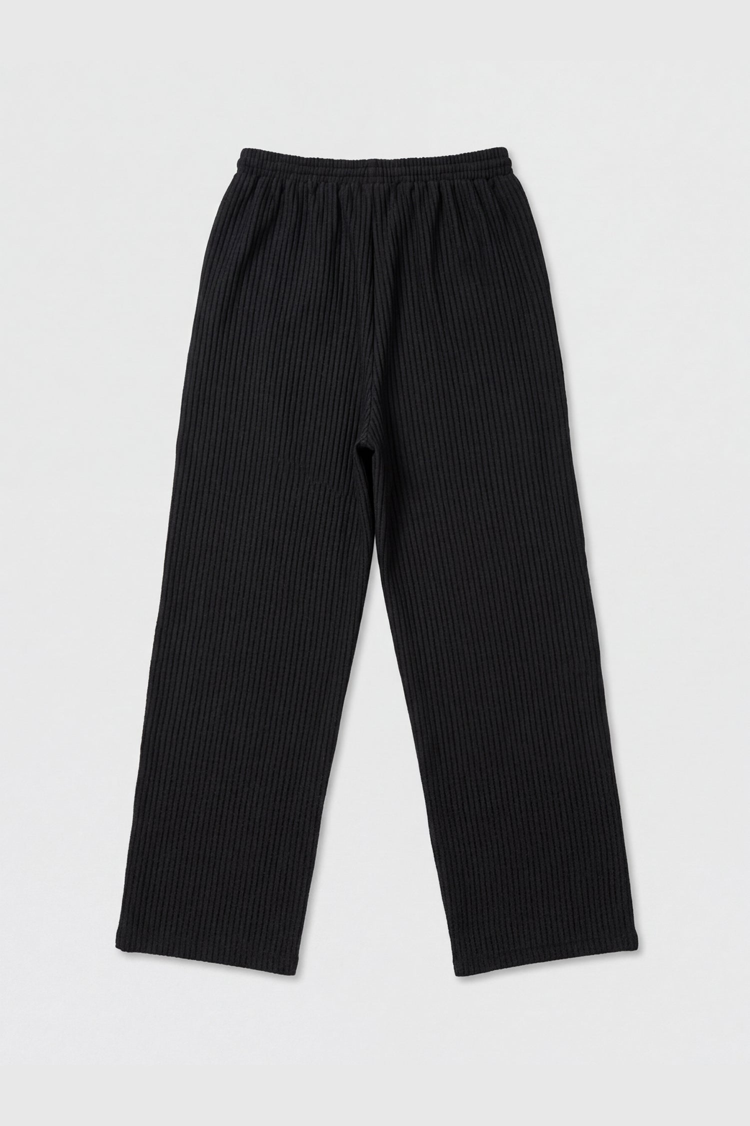 Black Linen Blend Straight Fit Premium Trousers - Hustle N Holla