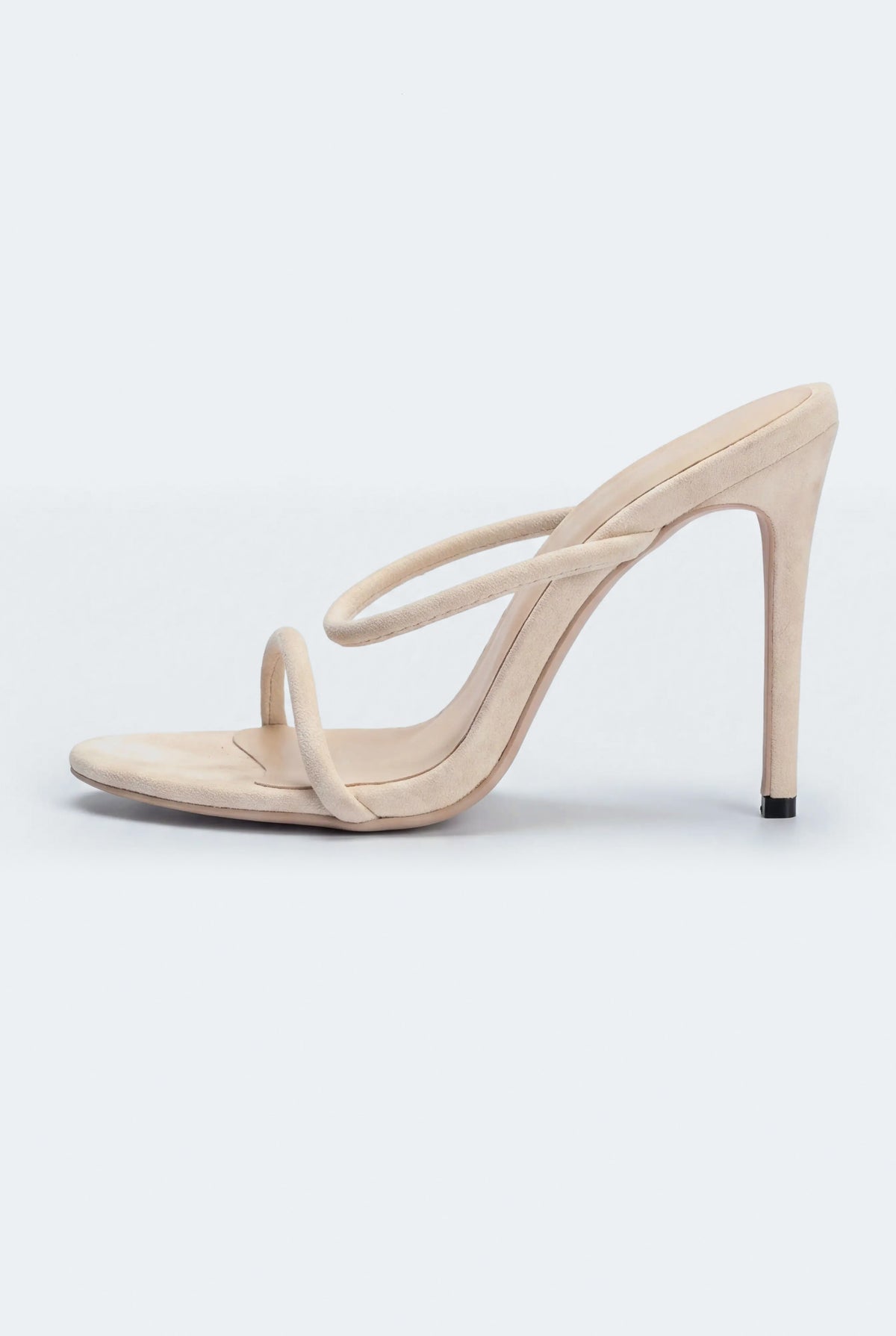 Beige Eugenia High Heels - Hustle N Holla