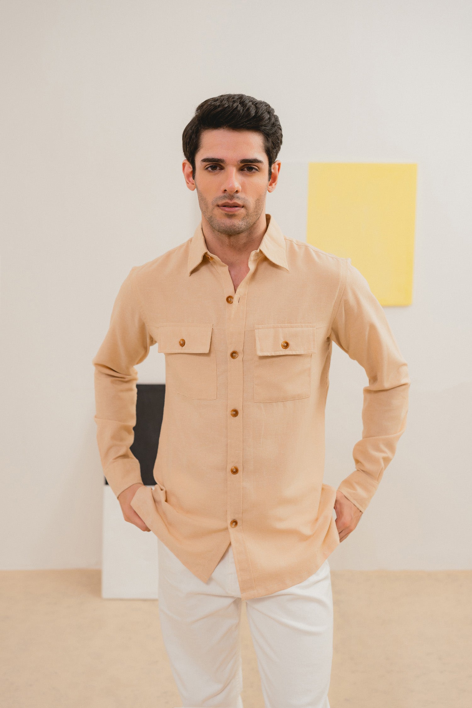 Tailored Fit Button Down Shirt - Hustle N Holla