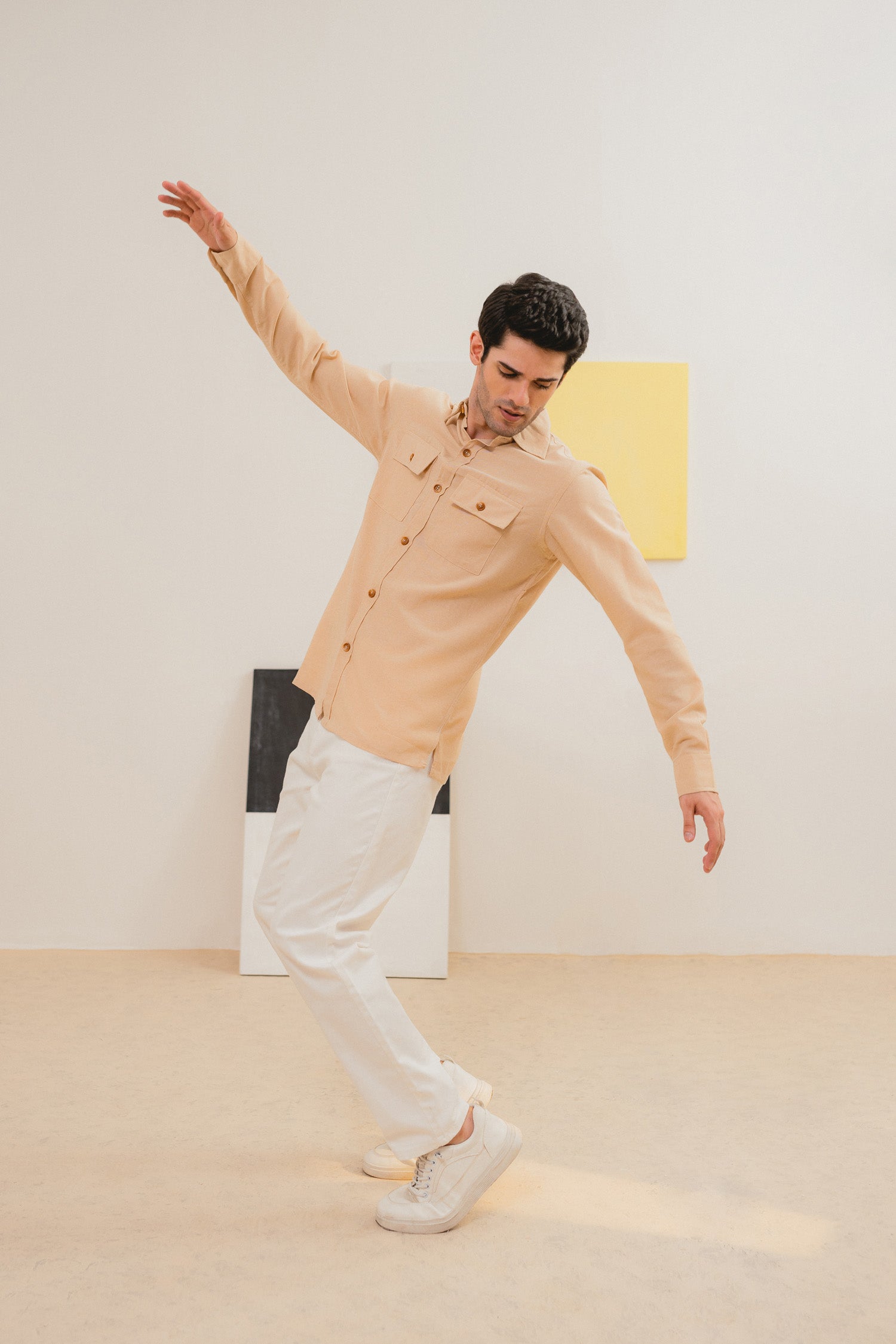 Tailored Fit Button Down Shirt - Hustle N Holla