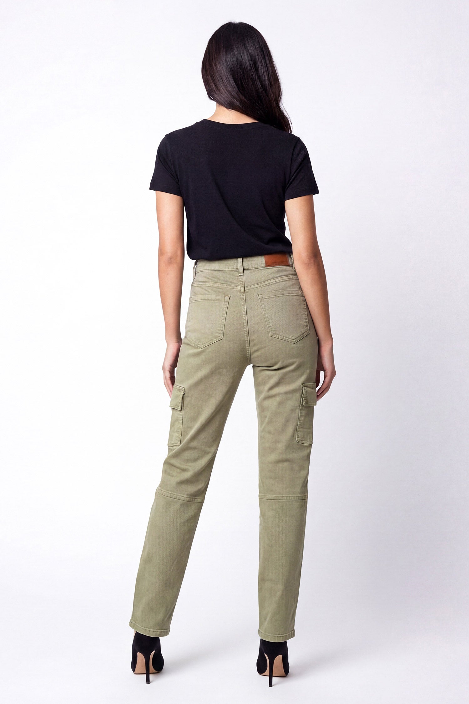 Army Green Slim Fit Jeans - Hustle N Holla