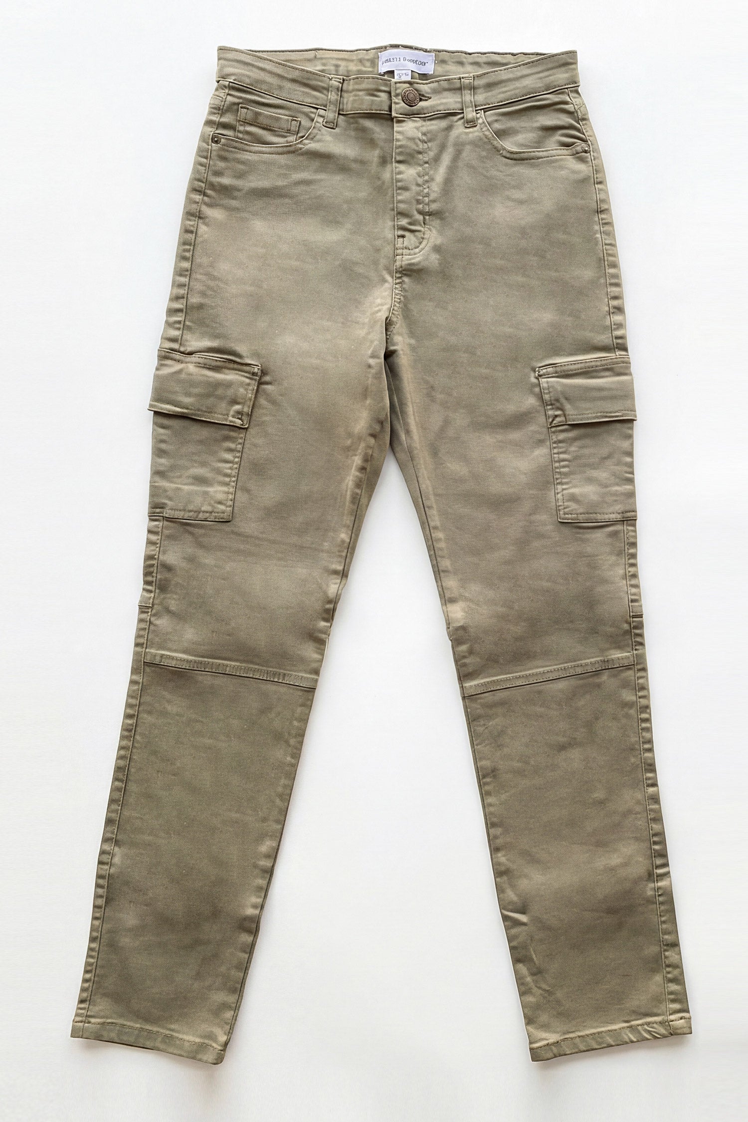 Army Green Slim Fit Jeans - Hustle N Holla