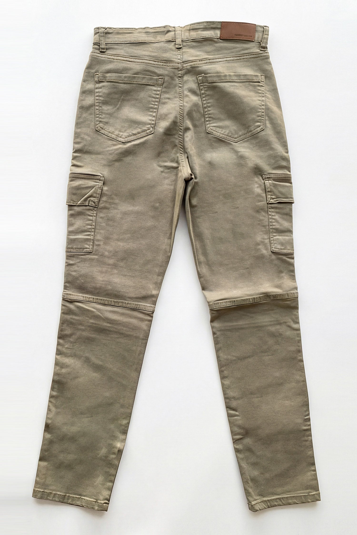 Army Green Slim Fit Jeans - Hustle N Holla