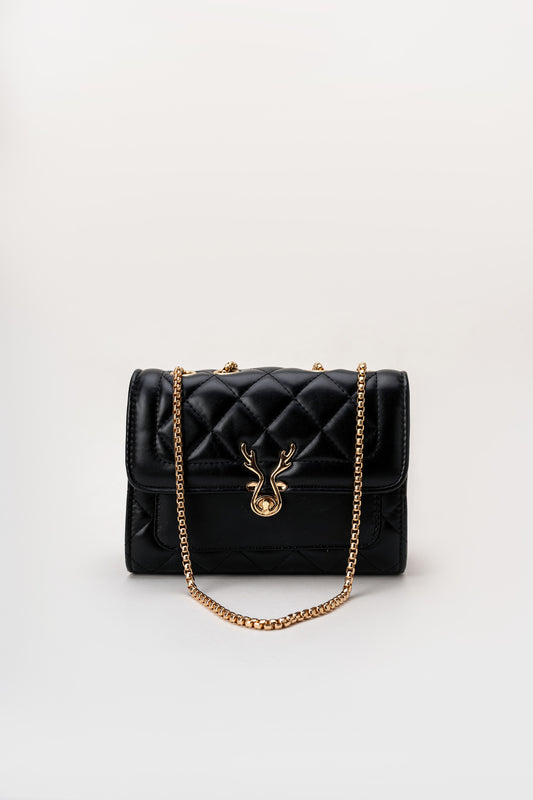 Black Bag with Chain