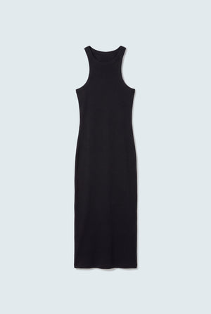 Black Basic Sleeveless Midi Dress - Hustle N Holla