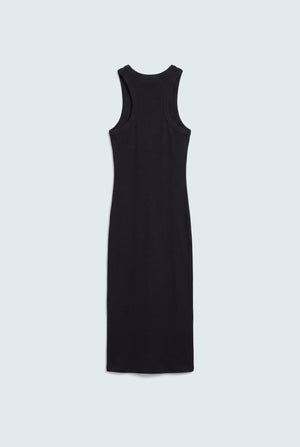 Black Basic Sleeveless Midi Dress - Hustle N Holla