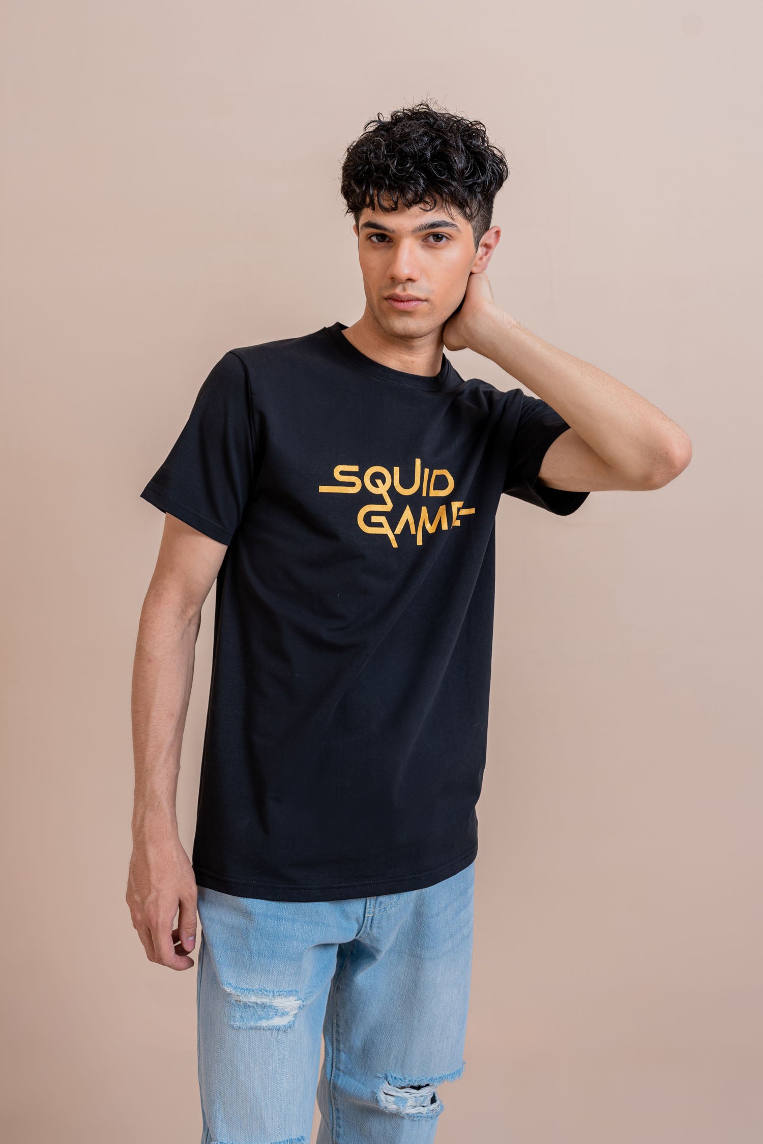 Black Graphic T-Shirt - Hustle N Holla