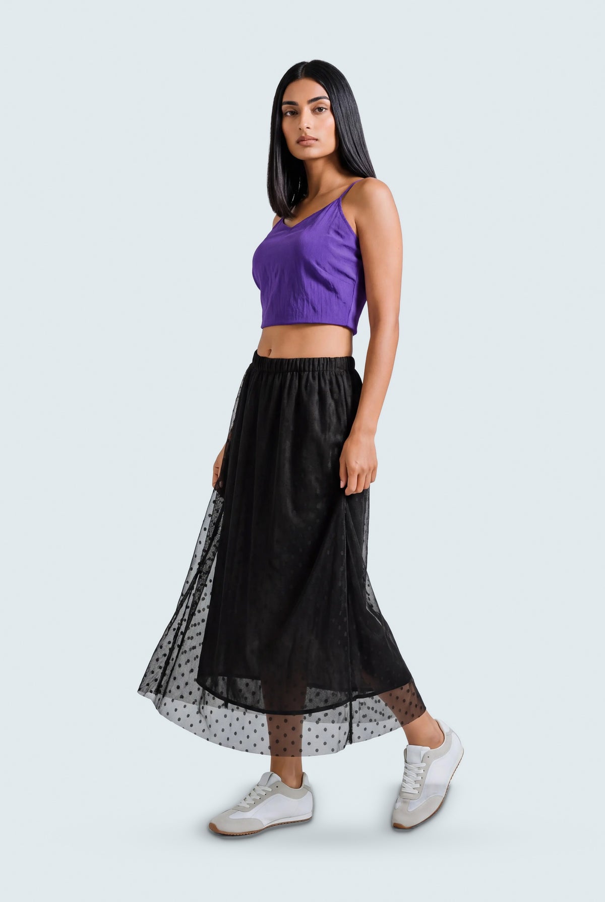 Black Net Skirt - Hustle N Holla