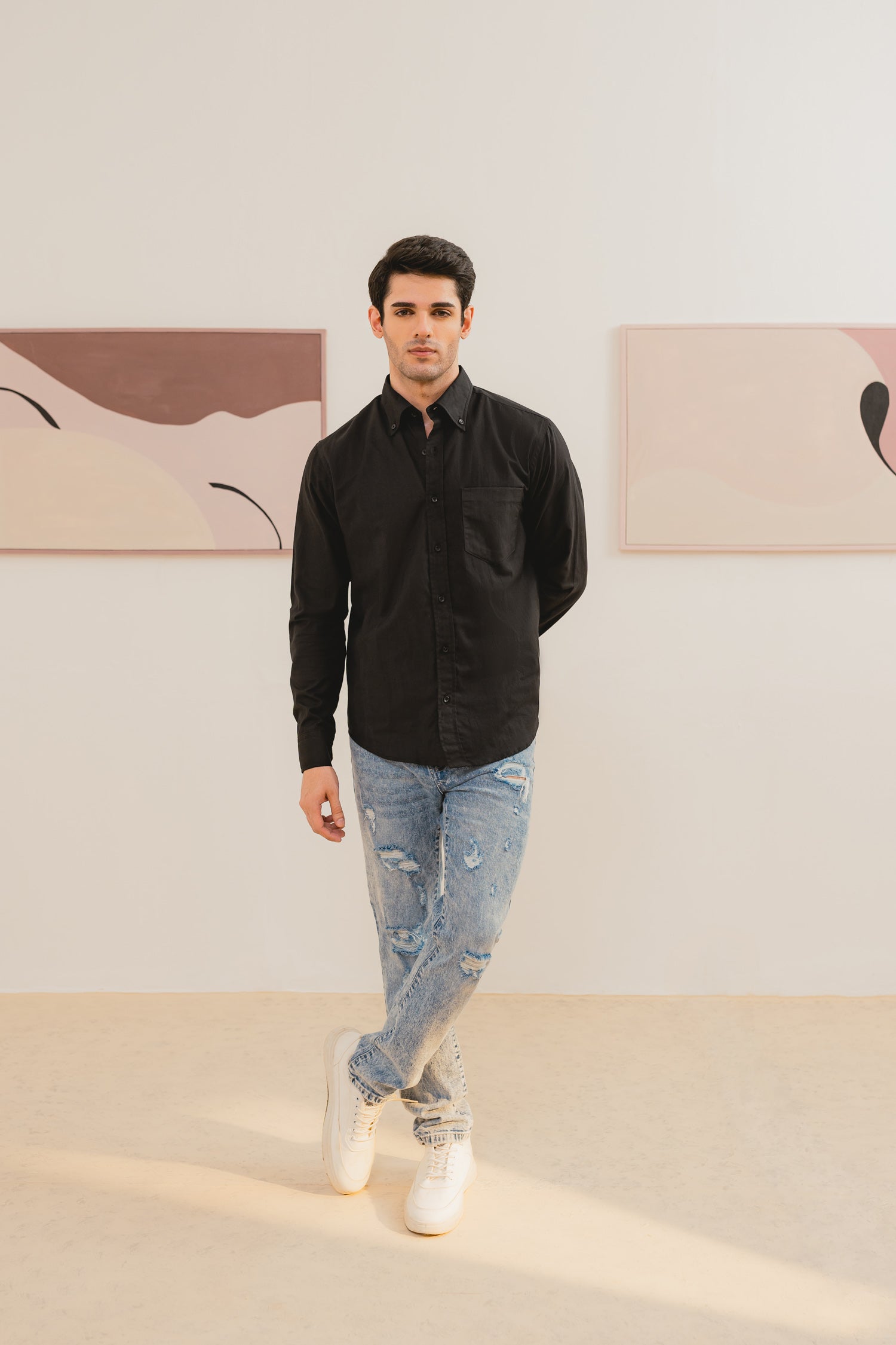 Black Shirt - Hustle N Holla