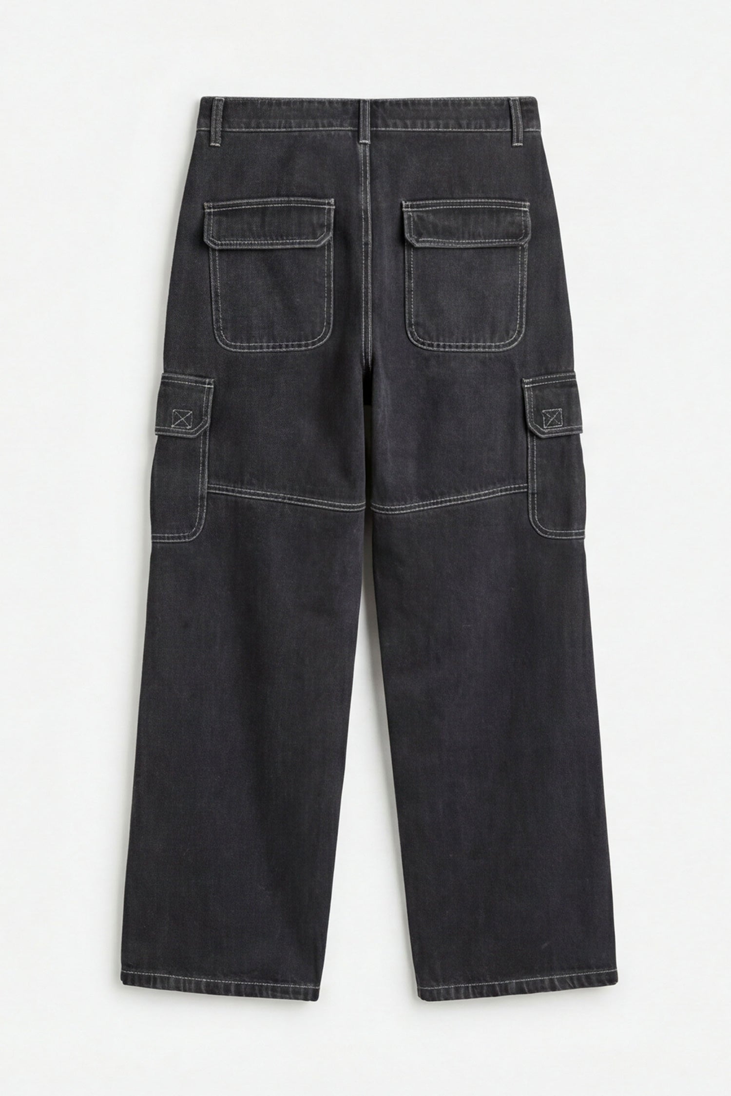 Black Straight Ft Denim Jeans - Hustle N Holla