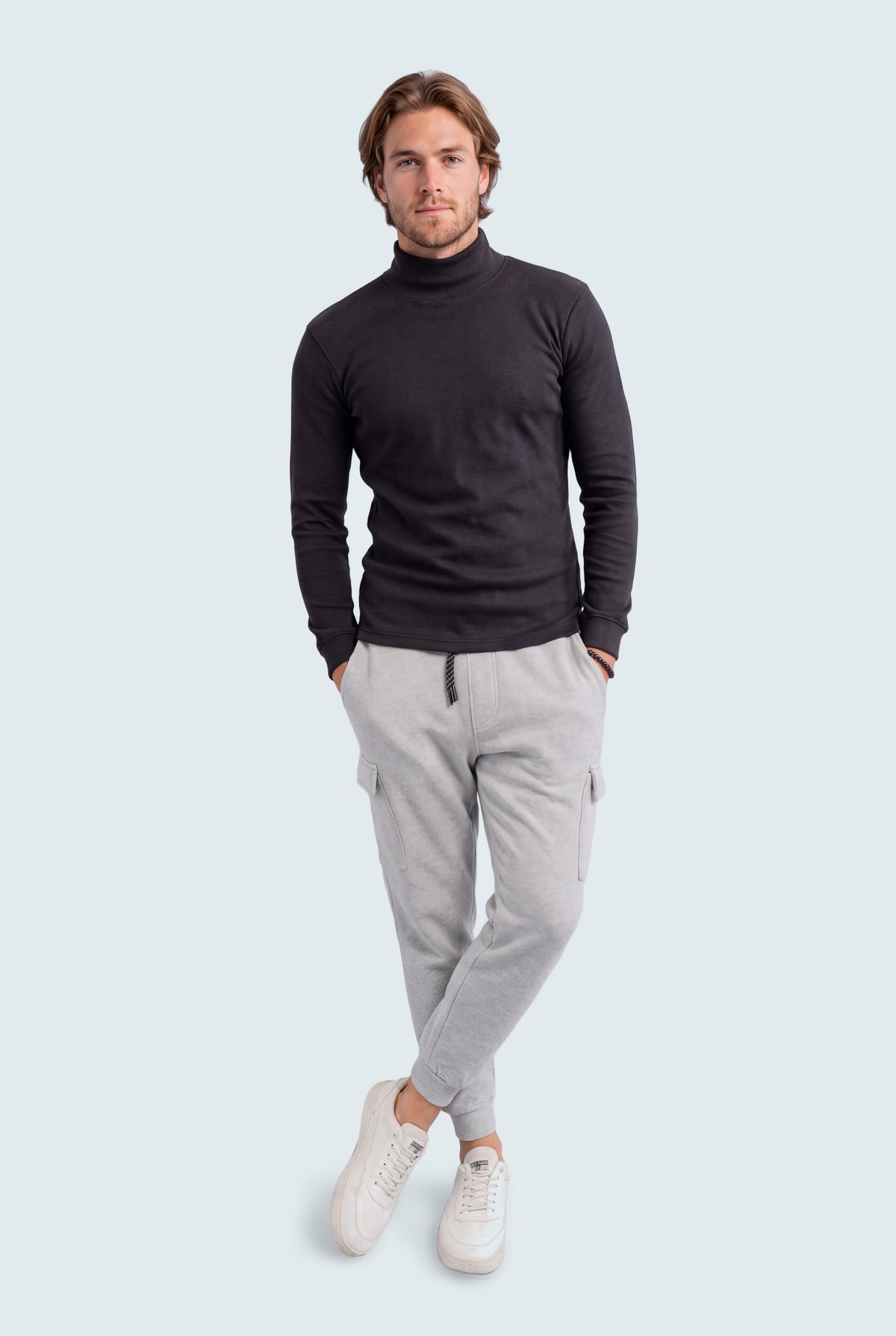 Black Turtle Neck - Hustle N Holla