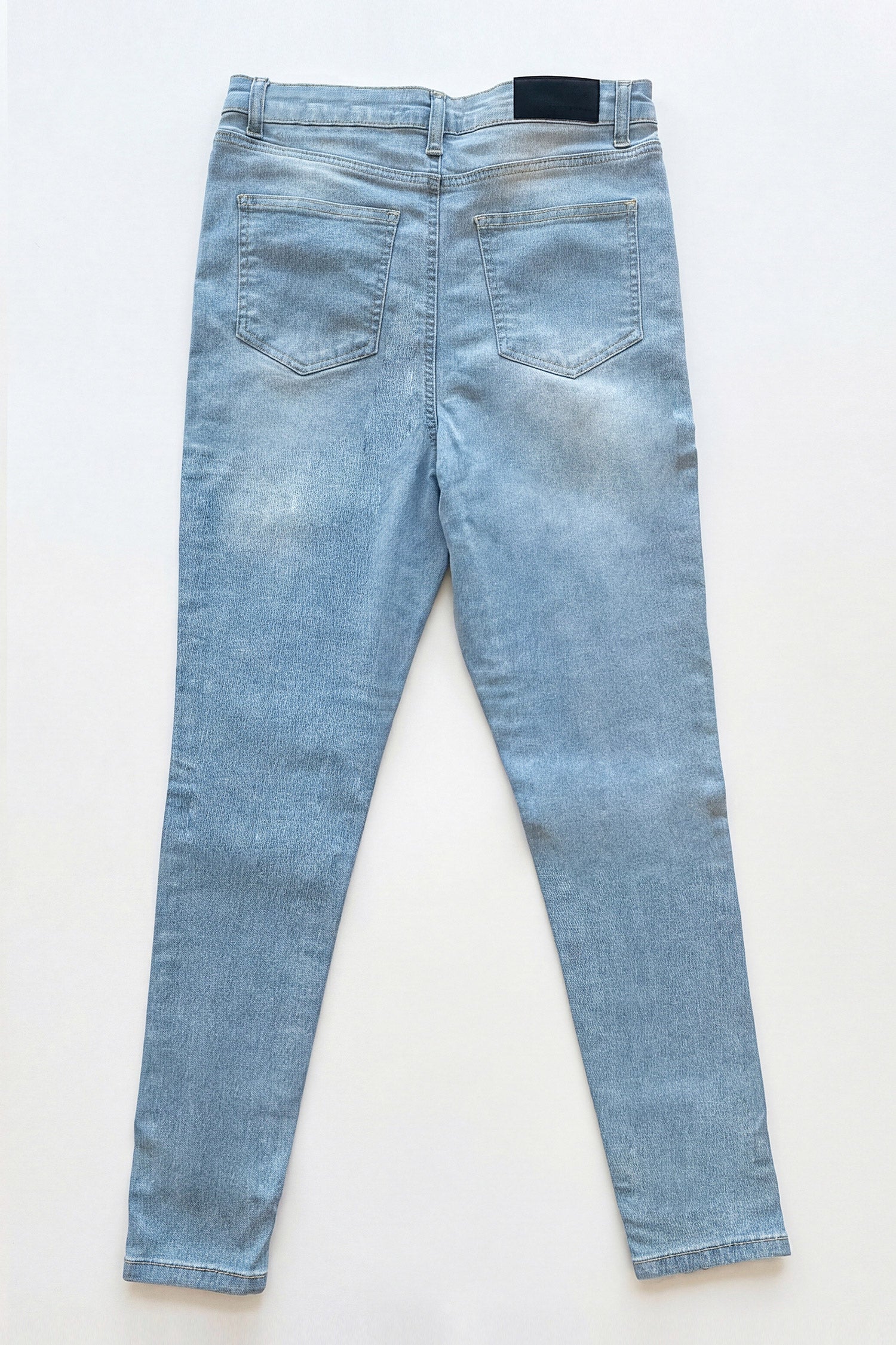 Light Blue High Rise Skinny Jeans - Hustle N Holla
