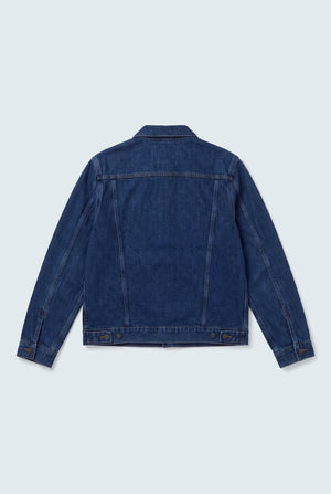 Blue Mid Wash Crop Denim Jacket - Hustle N Holla