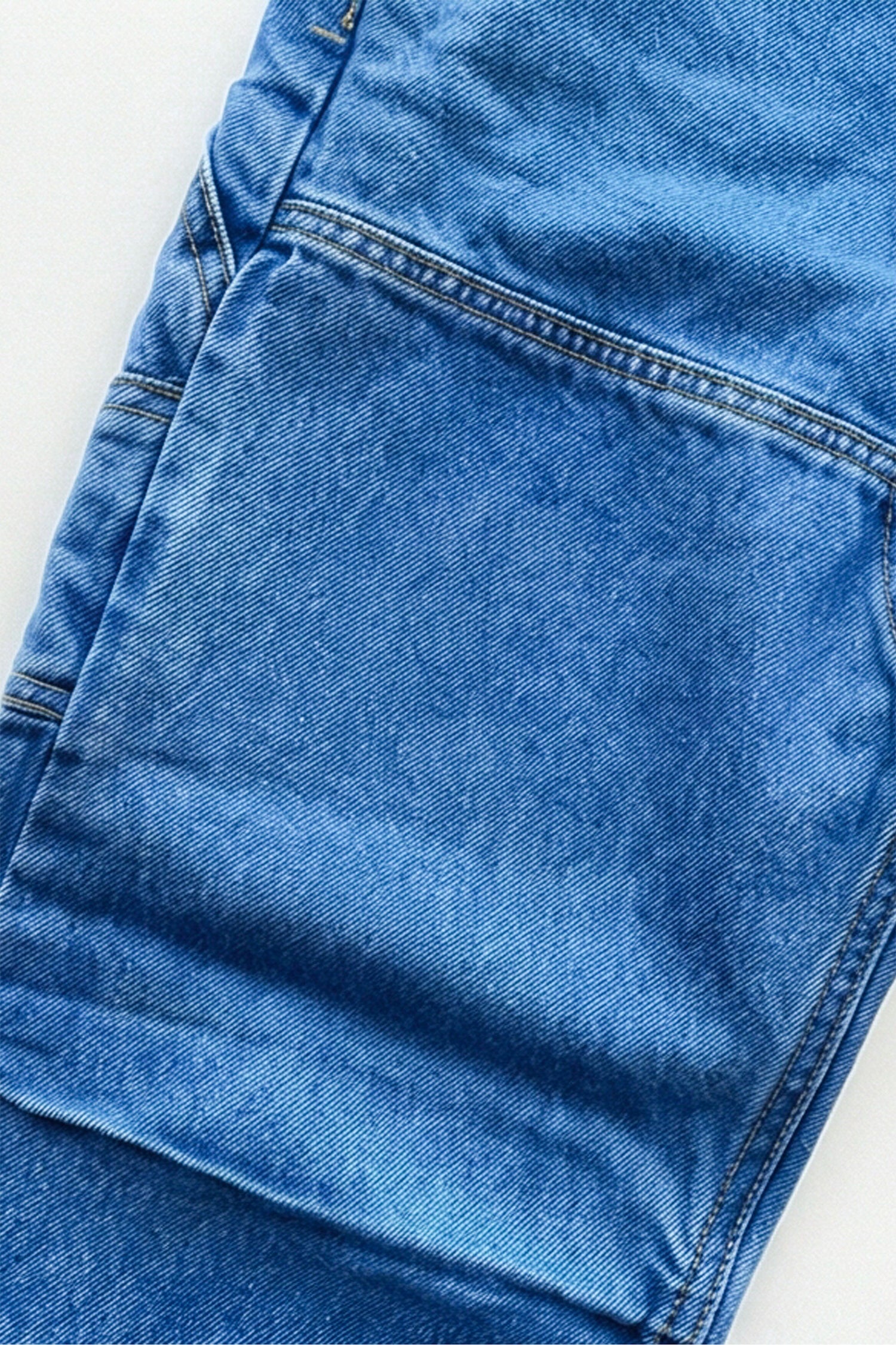 Blue Mid Wash Jog Fit Denim Jeans - Hustle N Holla