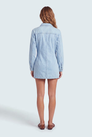 Cecilia Denim Dress - Hustle N Holla