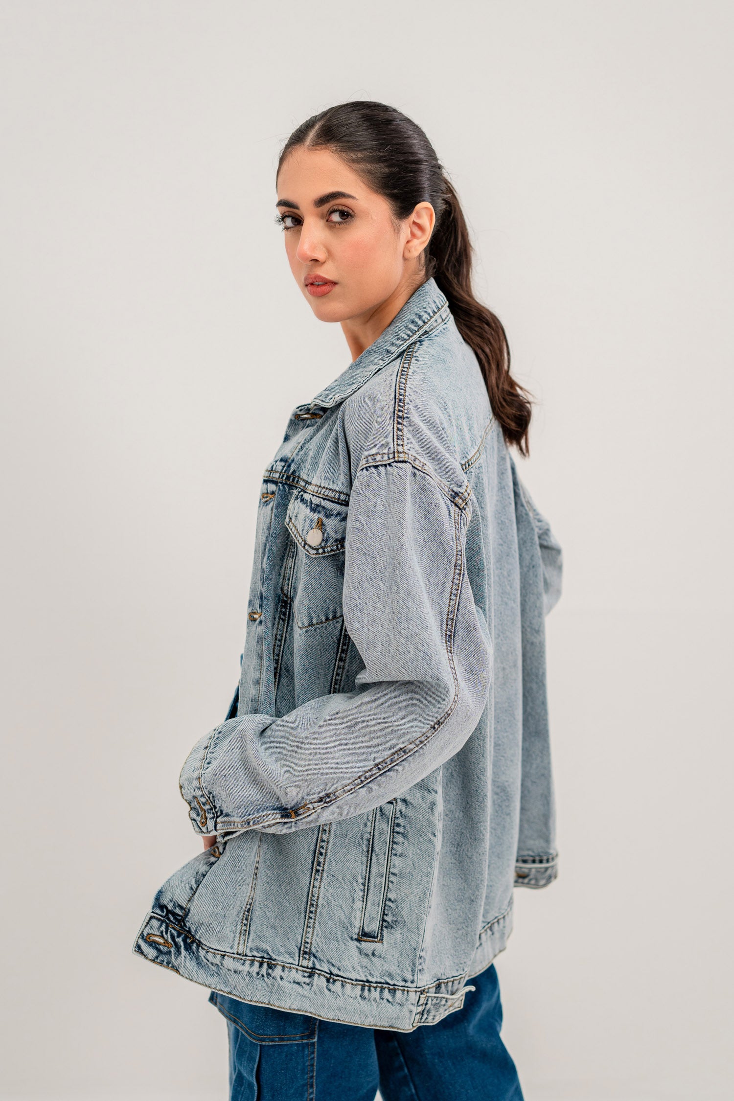 Margaux Denim Jacket - Hustle N Holla