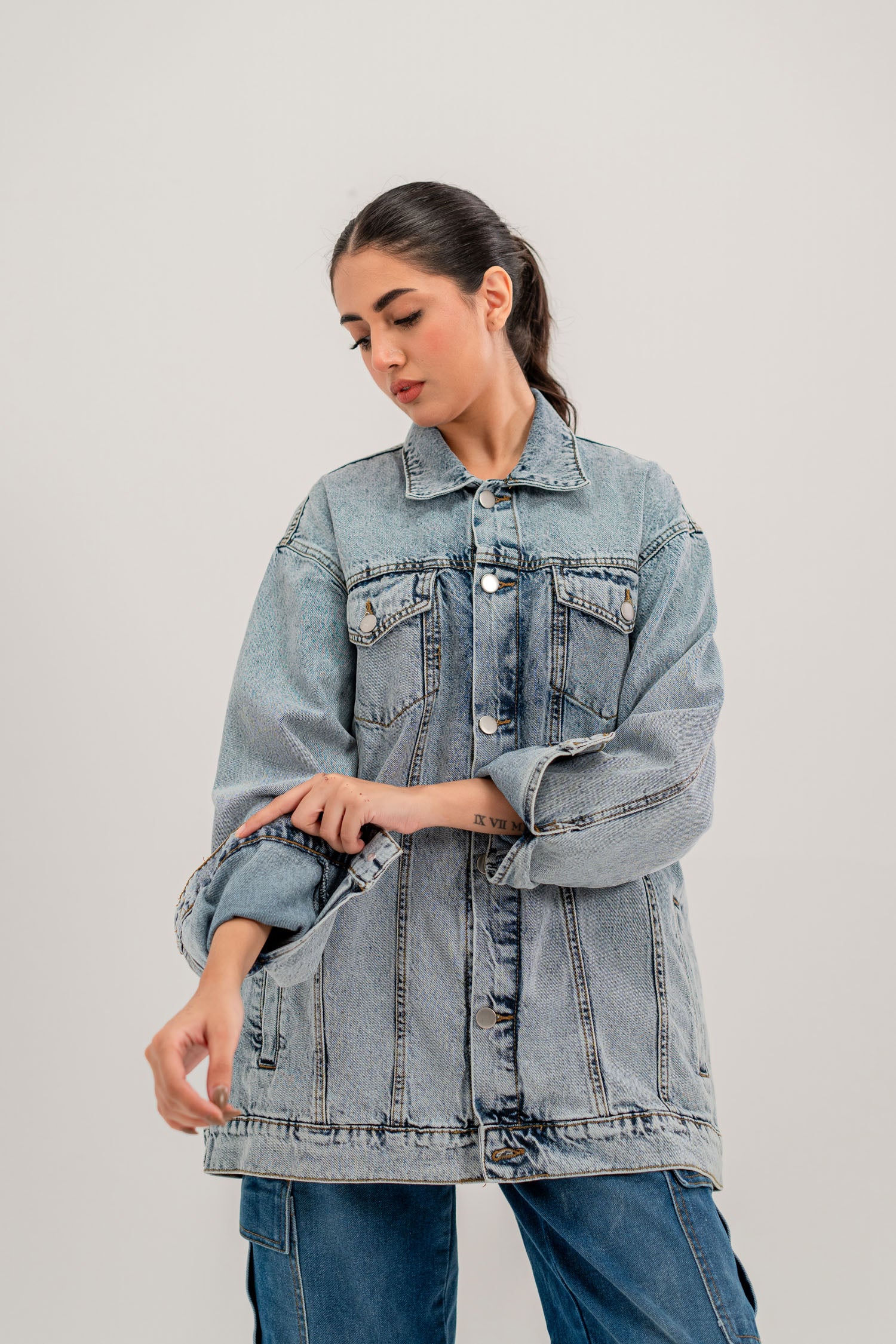 Margaux Denim Jacket - Hustle N Holla
