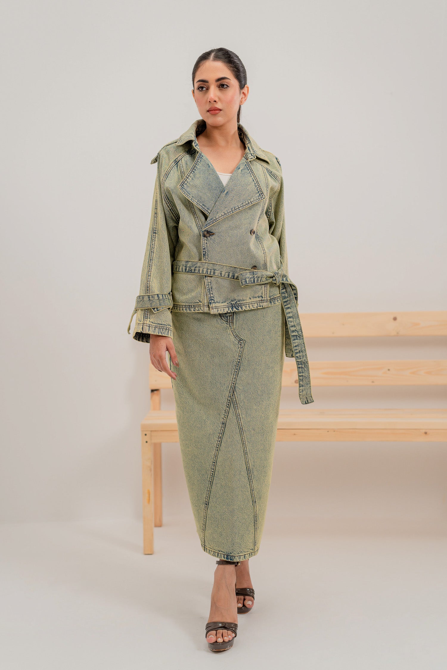 Vintage Style Trench Coat - Hustle N Holla