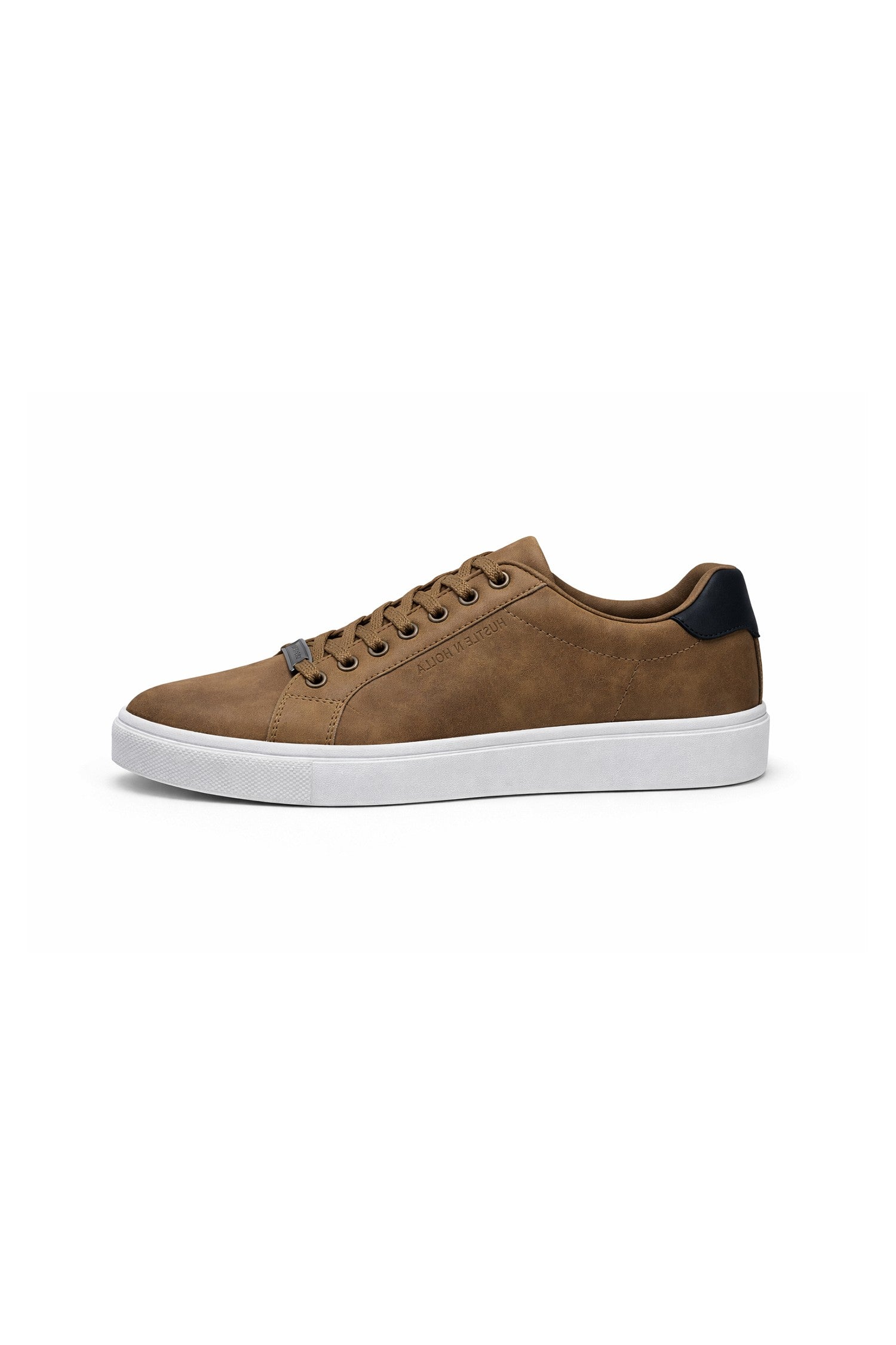 Brown Suede Low Top Sneakers - Hustle N Holla