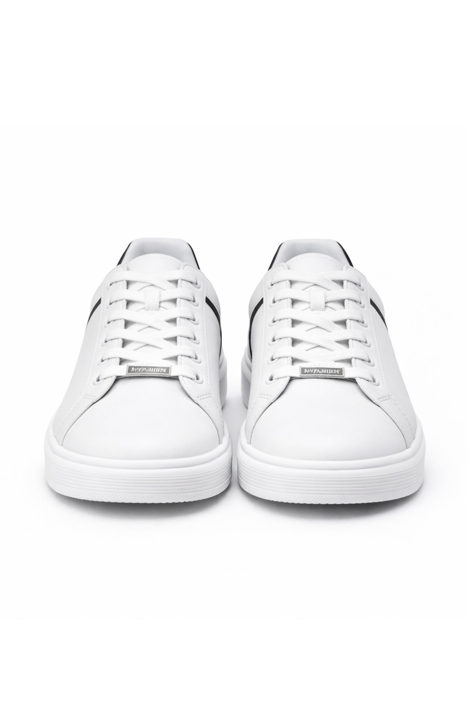 Classic White Low Top Trainers - Hustle N Holla