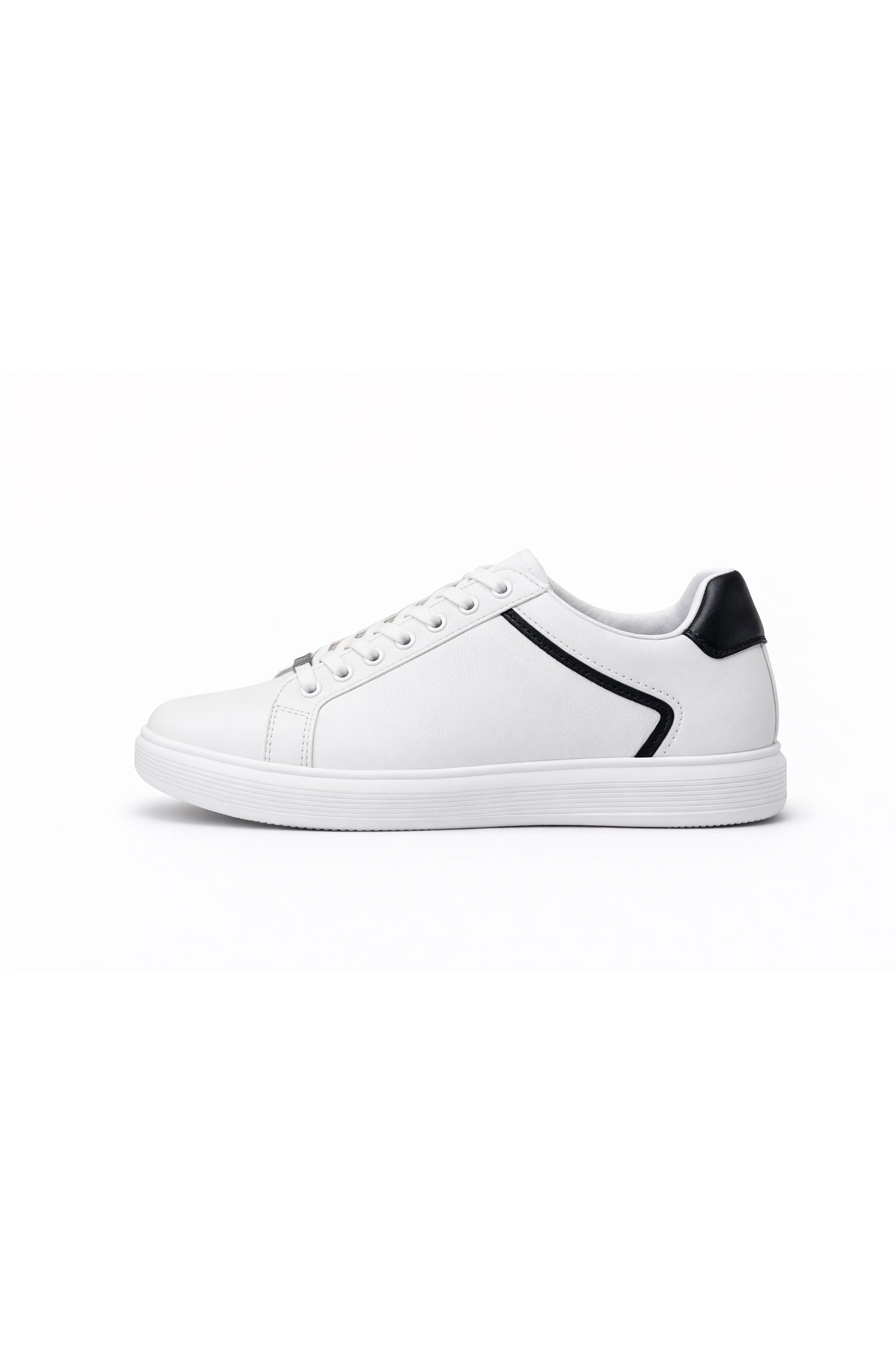 Classic White Low Top Trainers - Hustle N Holla