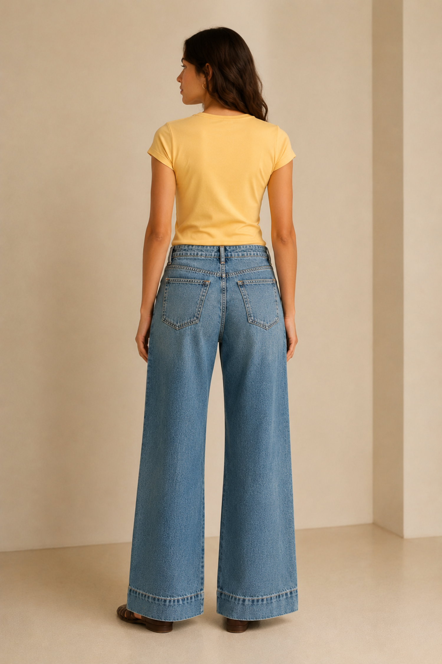 Blue Relaxed Fit Vintage Wash Denim Jeans - Hustle N Holla