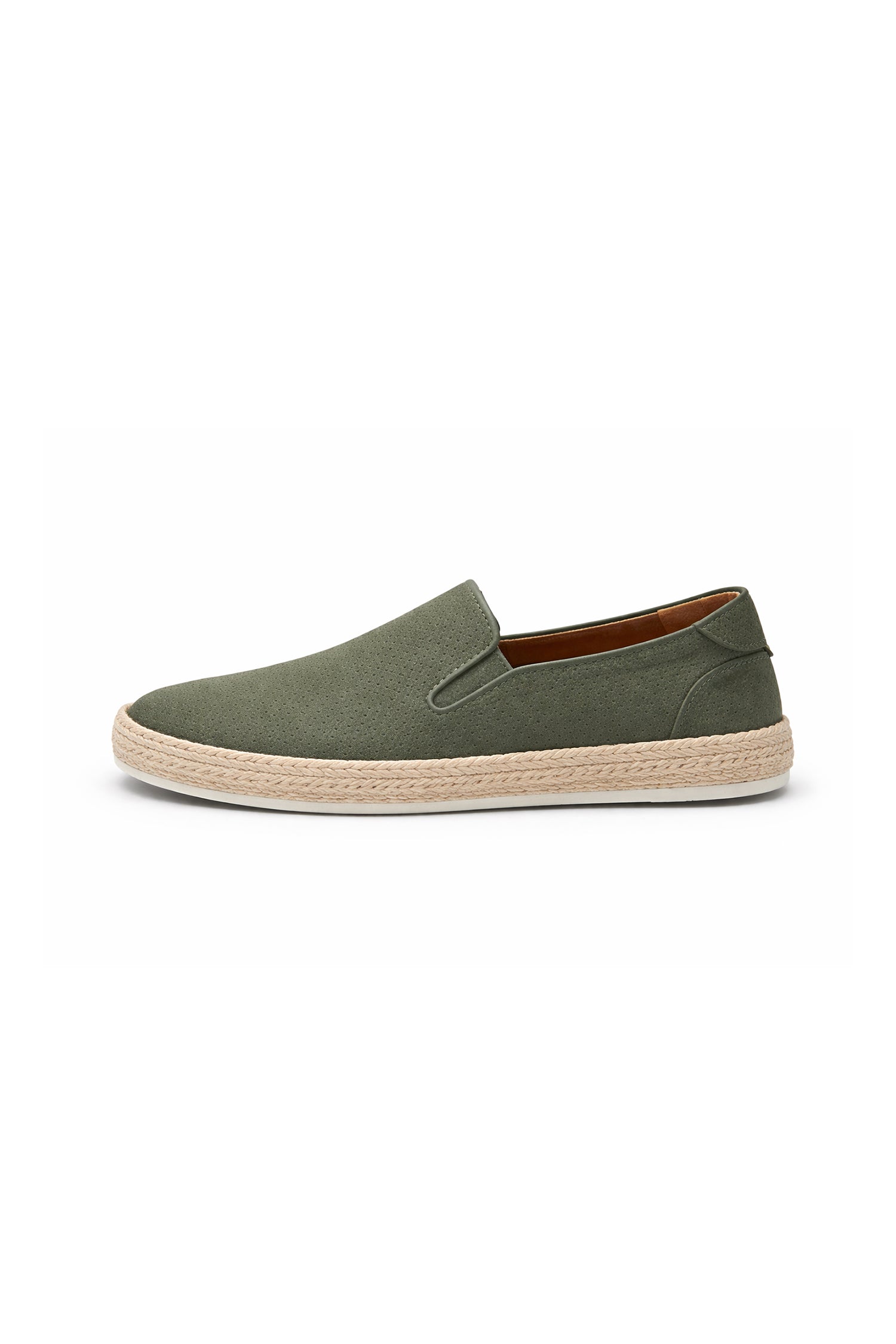 Olive Textured Espadrillas - Hustle N Holla