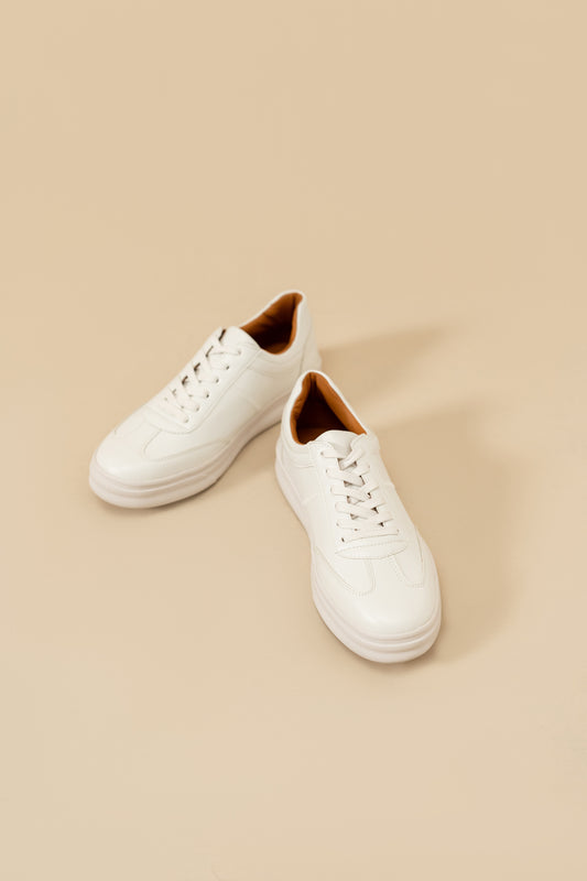 Chunky White Sneakers