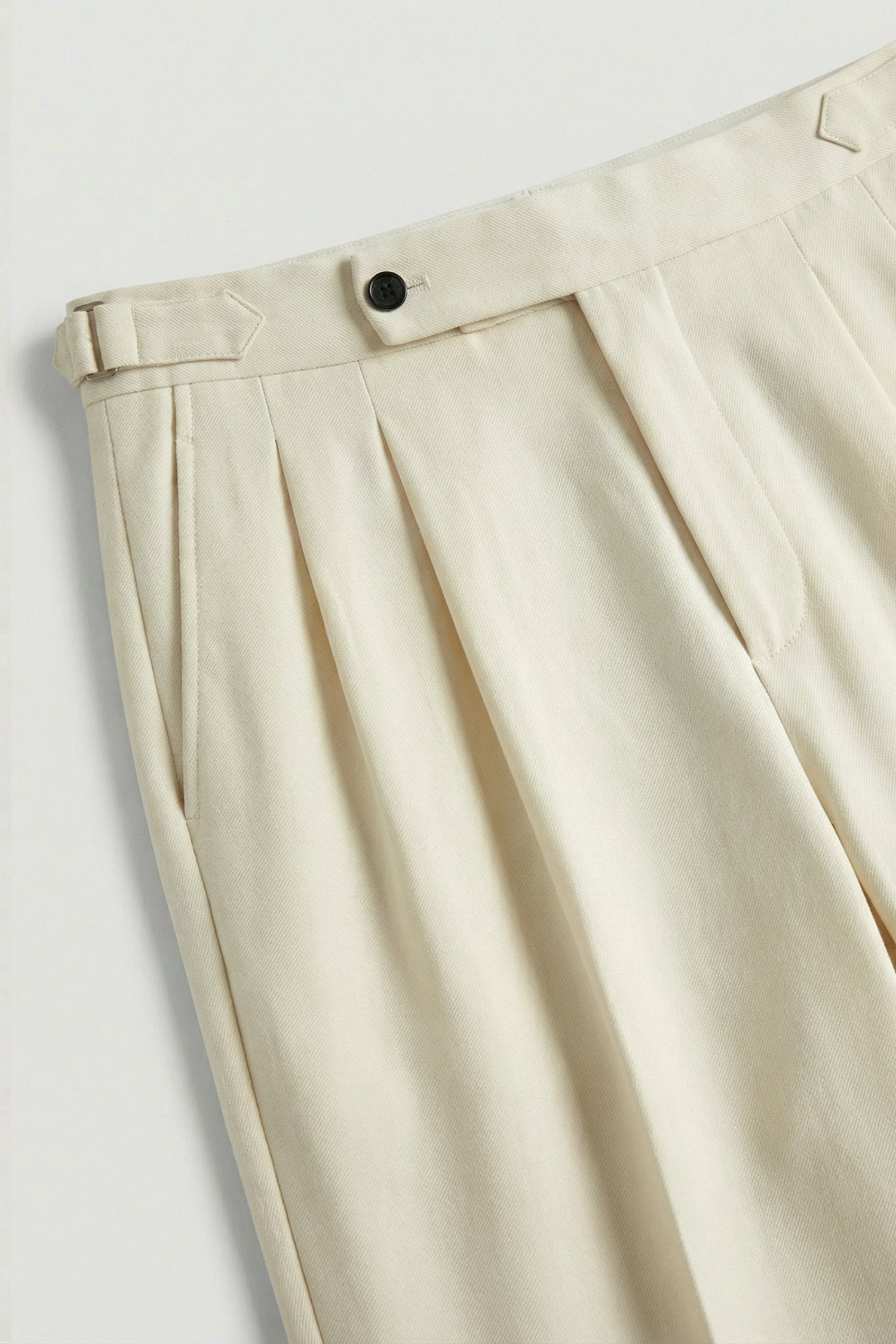 Beige Smart Tailored Tappered Fit Premium Trousers - Hustle N Holla