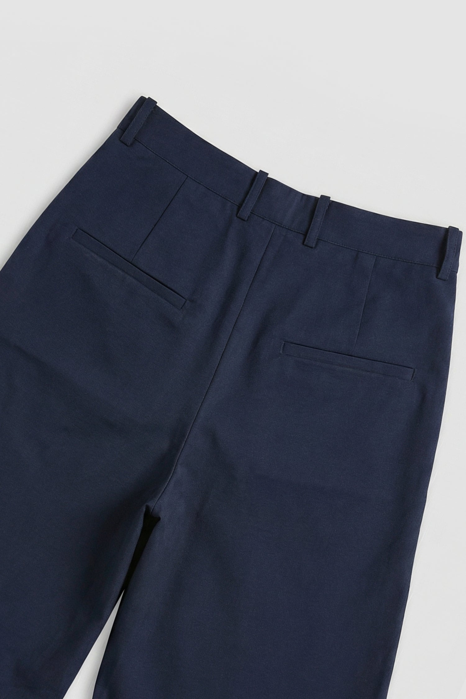 Navy Linen Blend Straight Fit Board Shorts - Hustle N Holla