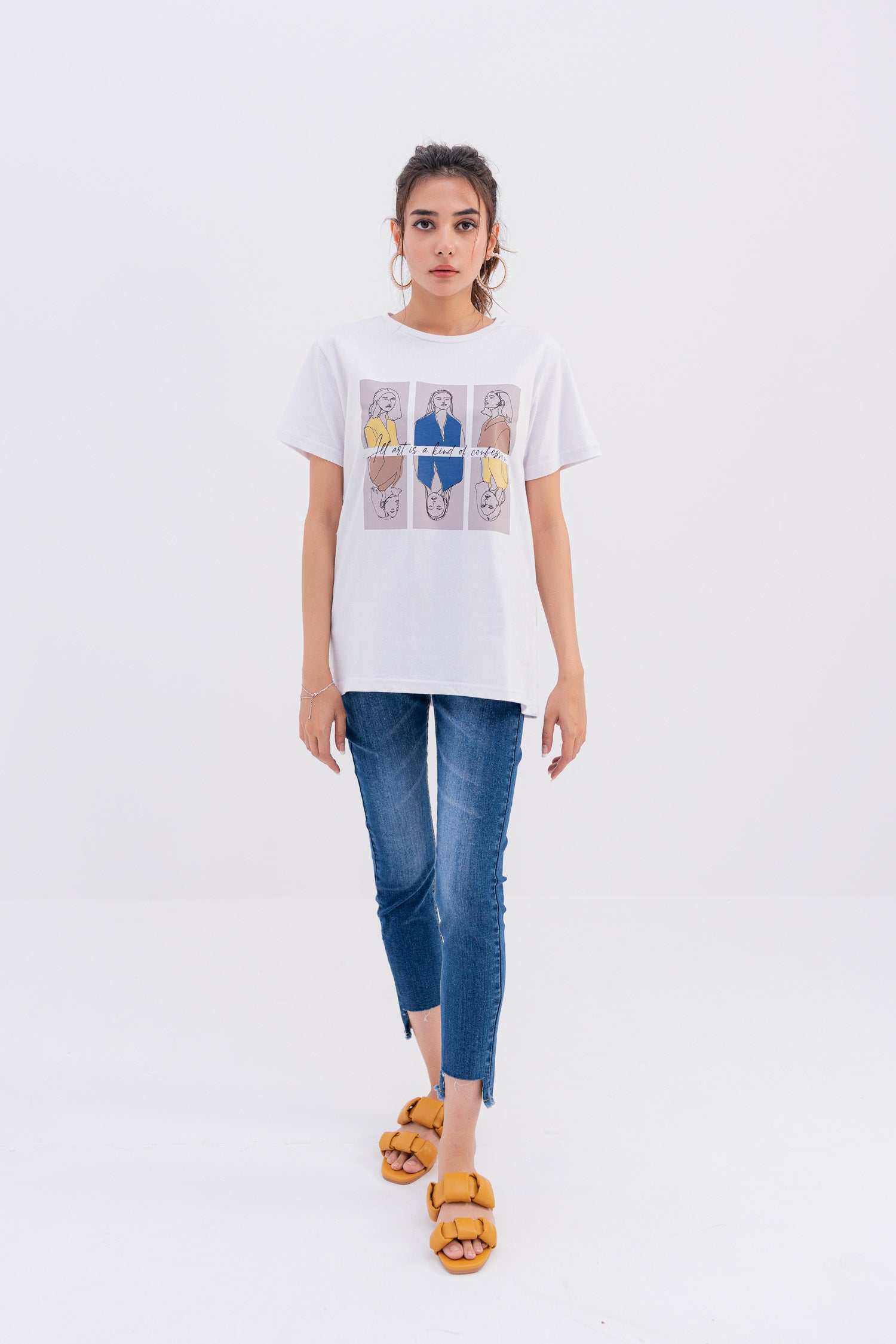 Confessional Art Graphic Minor Fault T-shirt - Hustle N Holla