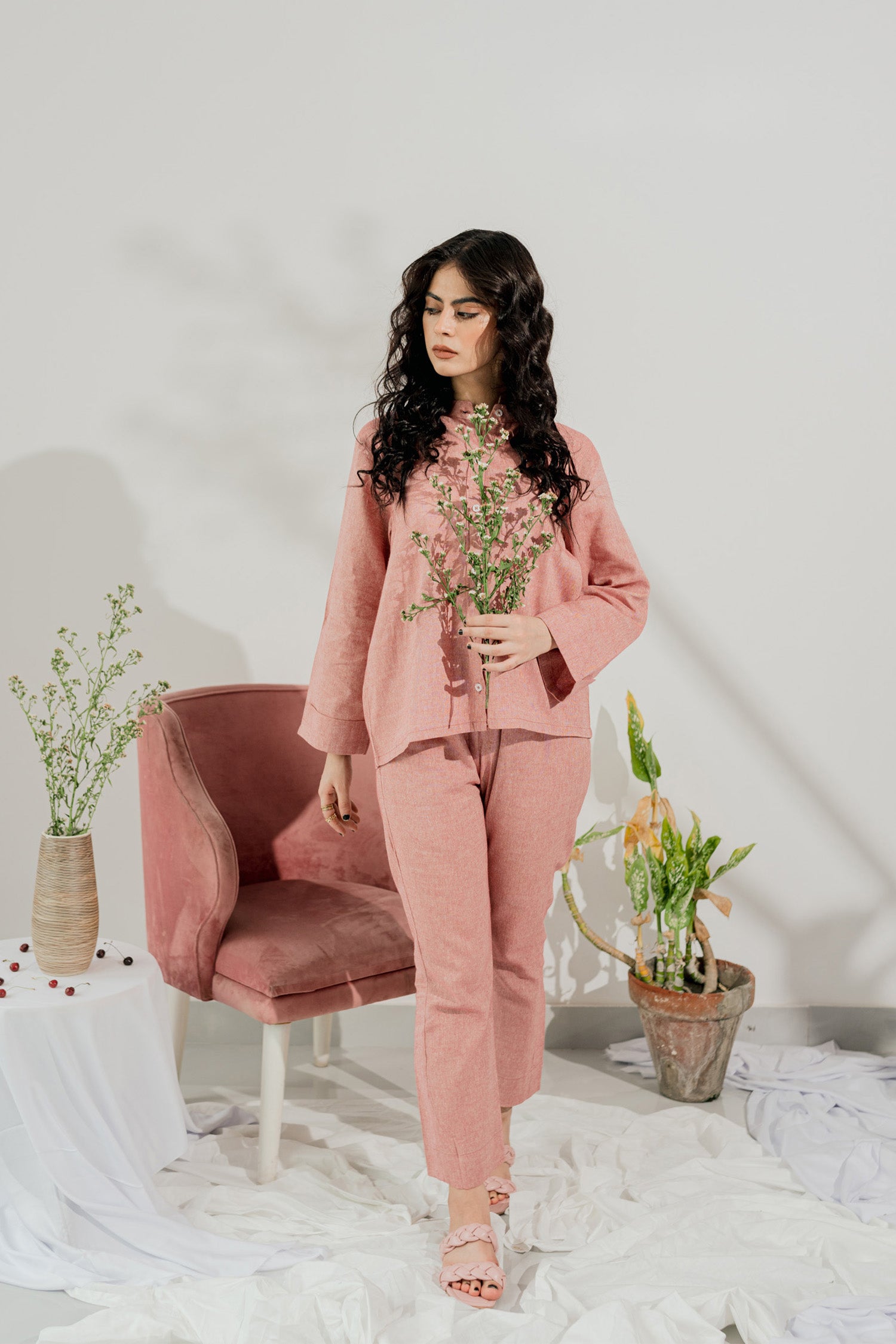 Coral Pink Button-down Minor Fault Shirt - Hustle N Holla
