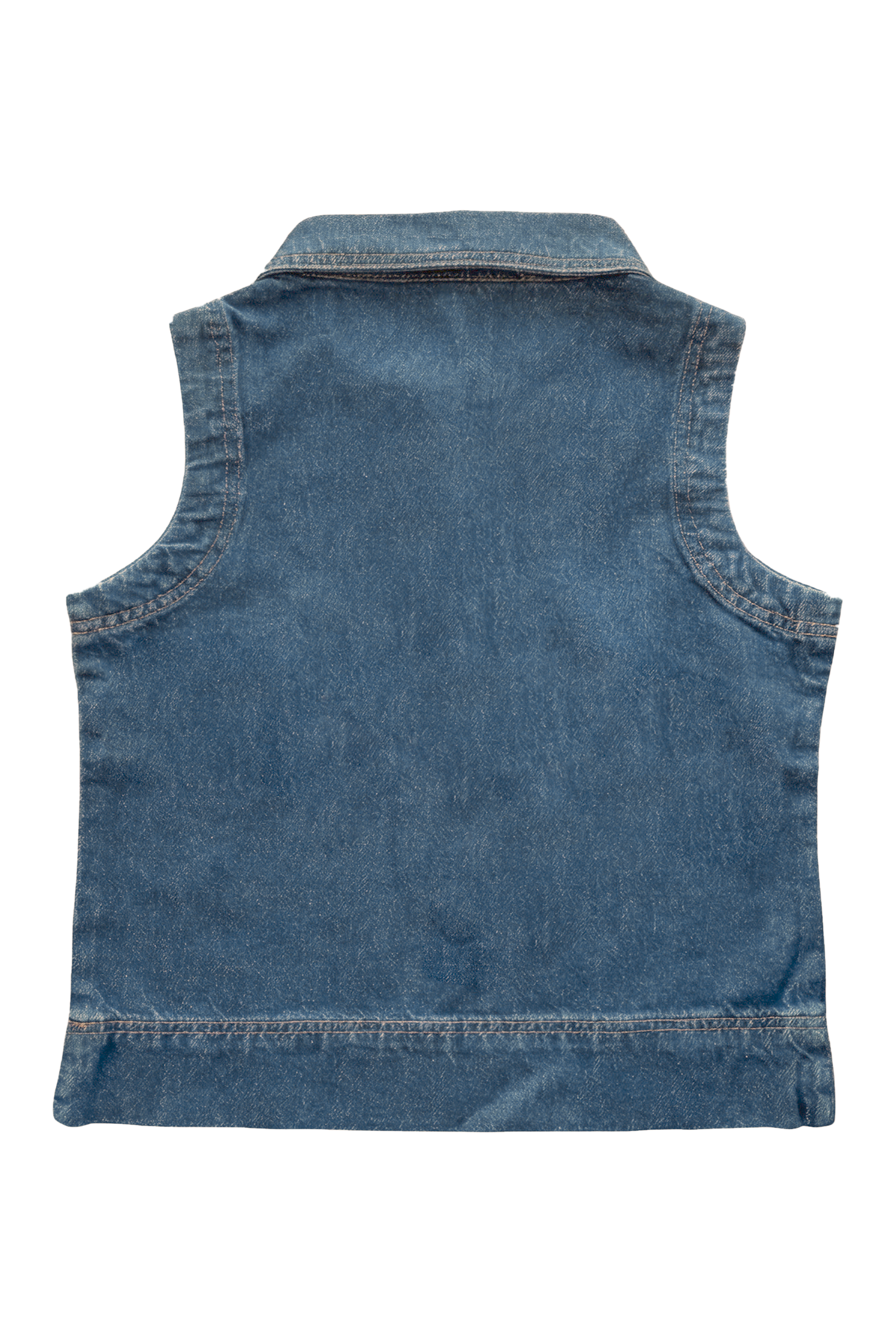 Dark Blue Relaxed Fit Denim Shirt - Hustle N Holla