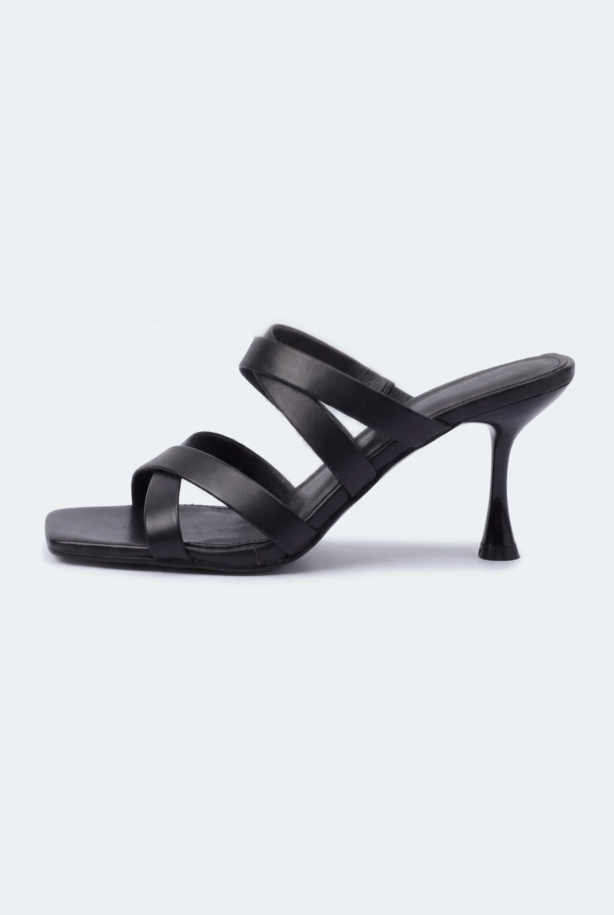 Double Criss-Cross Strappy Heels - Hustle N Holla