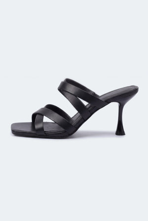 Double Criss-Cross Strappy Heels - Hustle N Holla