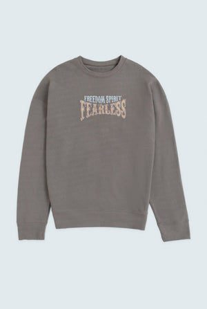 Dusty Olive Oversized Graphic Sweatshirt - Hustle N Holla