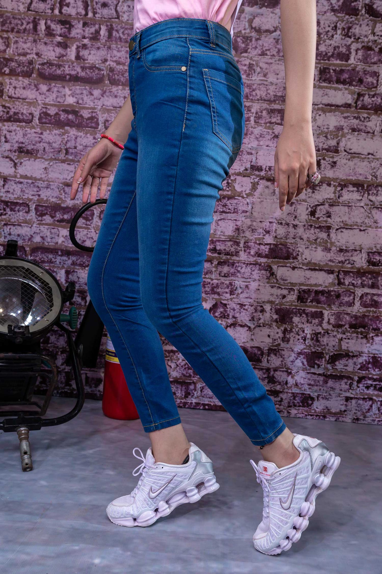 Faith Medium Wash Jeans - Hustle N Holla