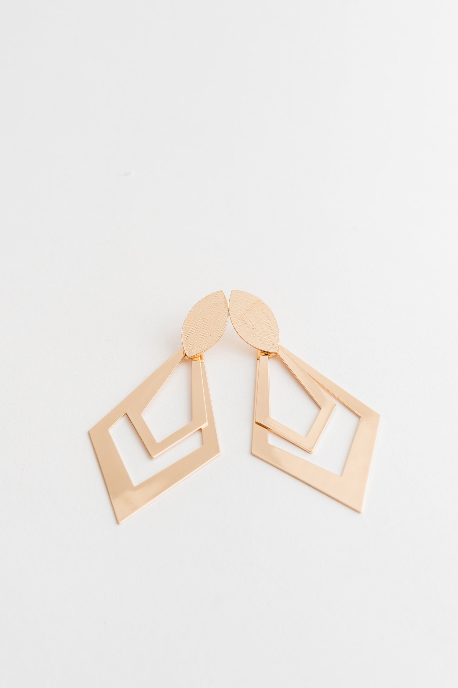 Gold Riley Earrings - Hustle N Holla