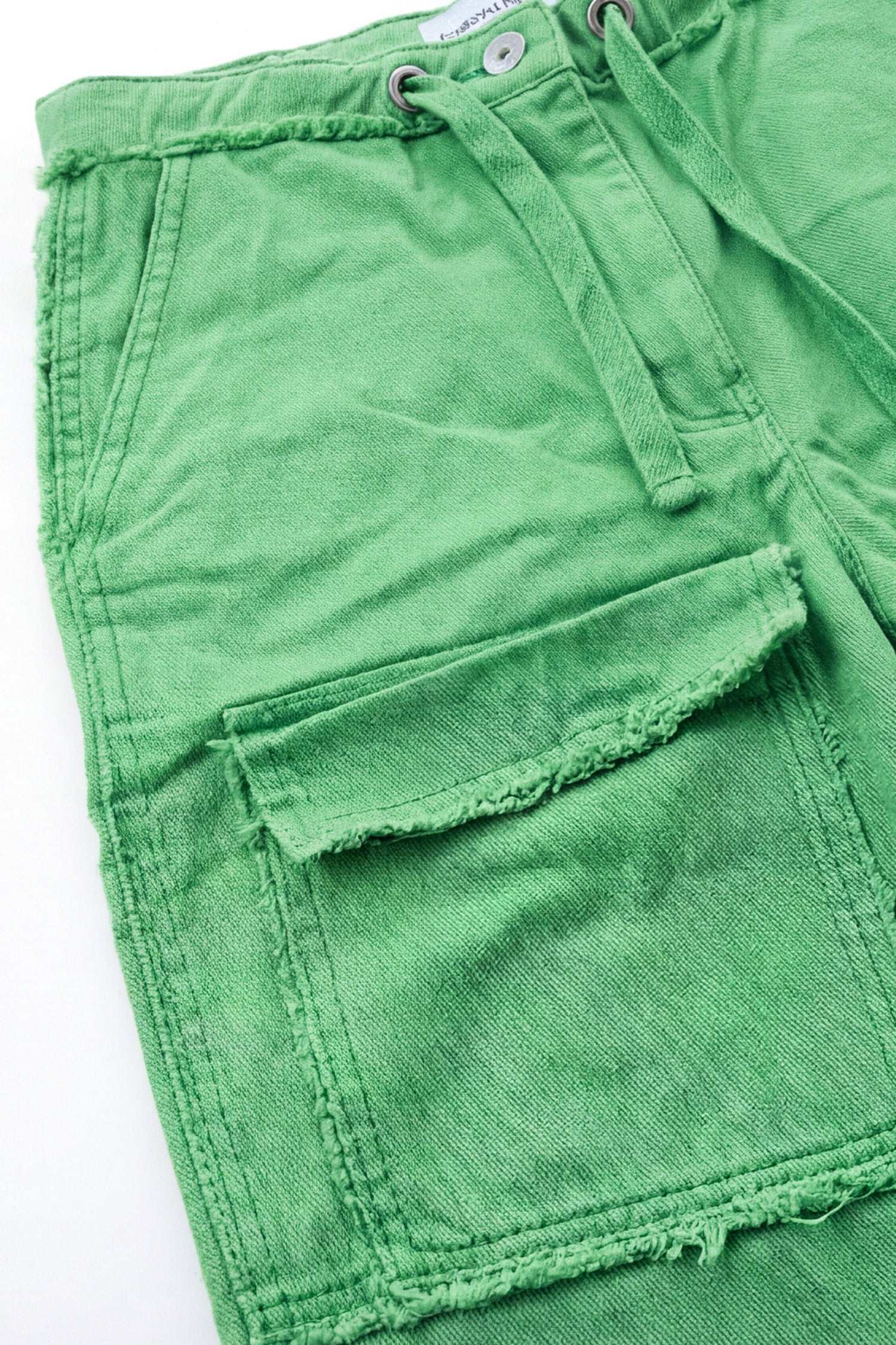 Neon Green Wide Leg Jeans - Hustle N Holla