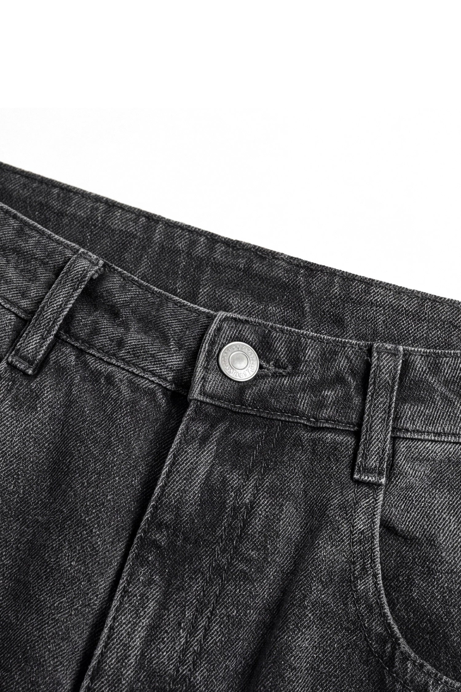 Grey Mid Washed Baggy Fit Denim Jeans - Hustle N Holla